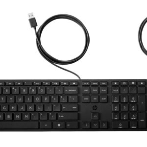 HP Desktop 320MK - Przewodowy zestaw klawiatury i myszy