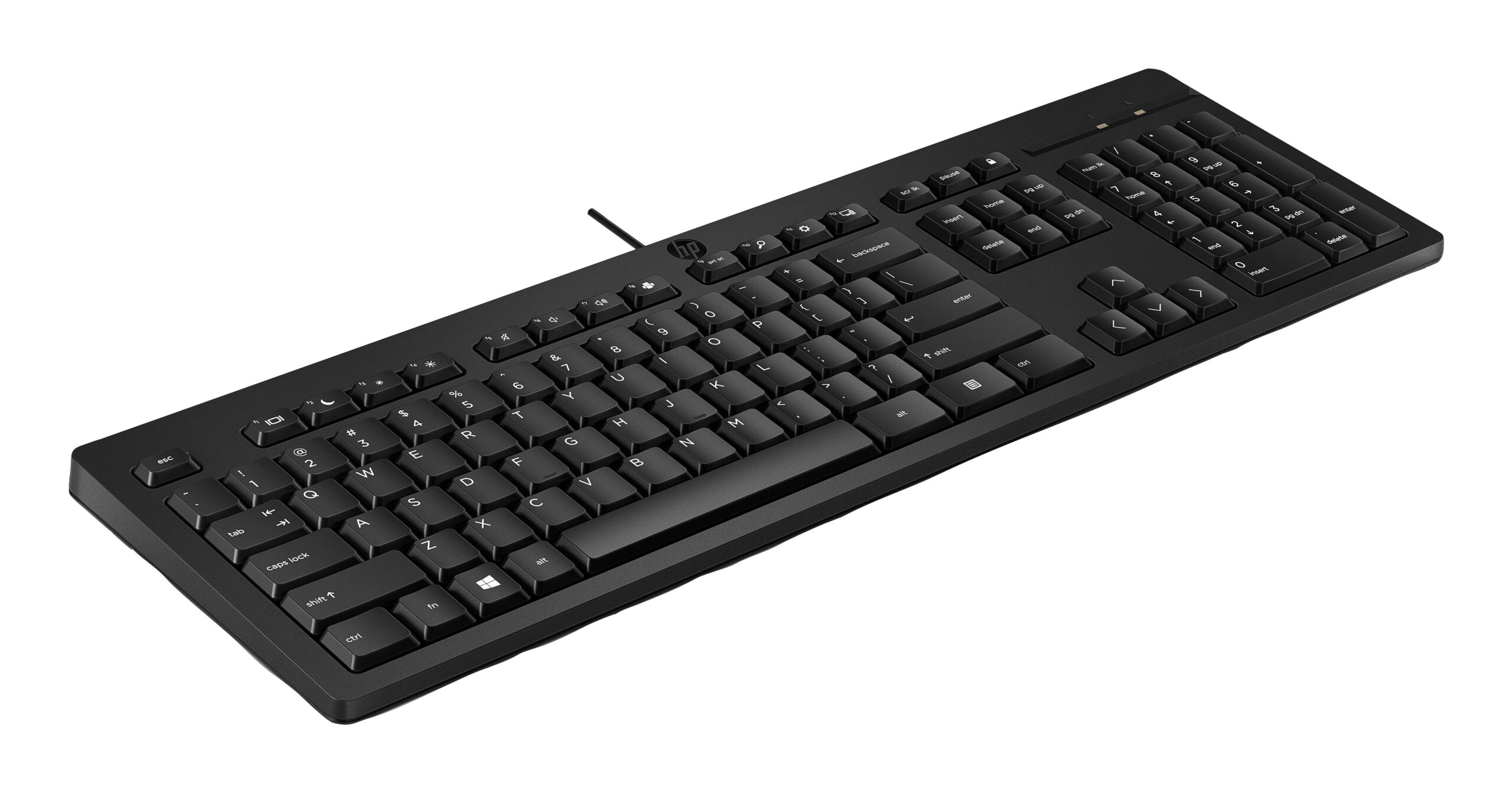 HP 125 G2 USB Wired Keyboard (EN) - Klawiatura Przewodowa - obrazek 2