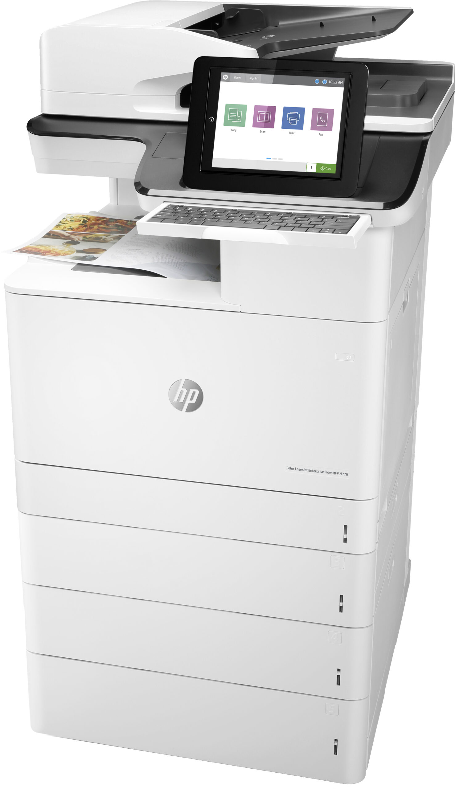 HP Color LaserJet Enterprise Flow Urządzenie wielofunkcyjne M776z - obrazek 2
