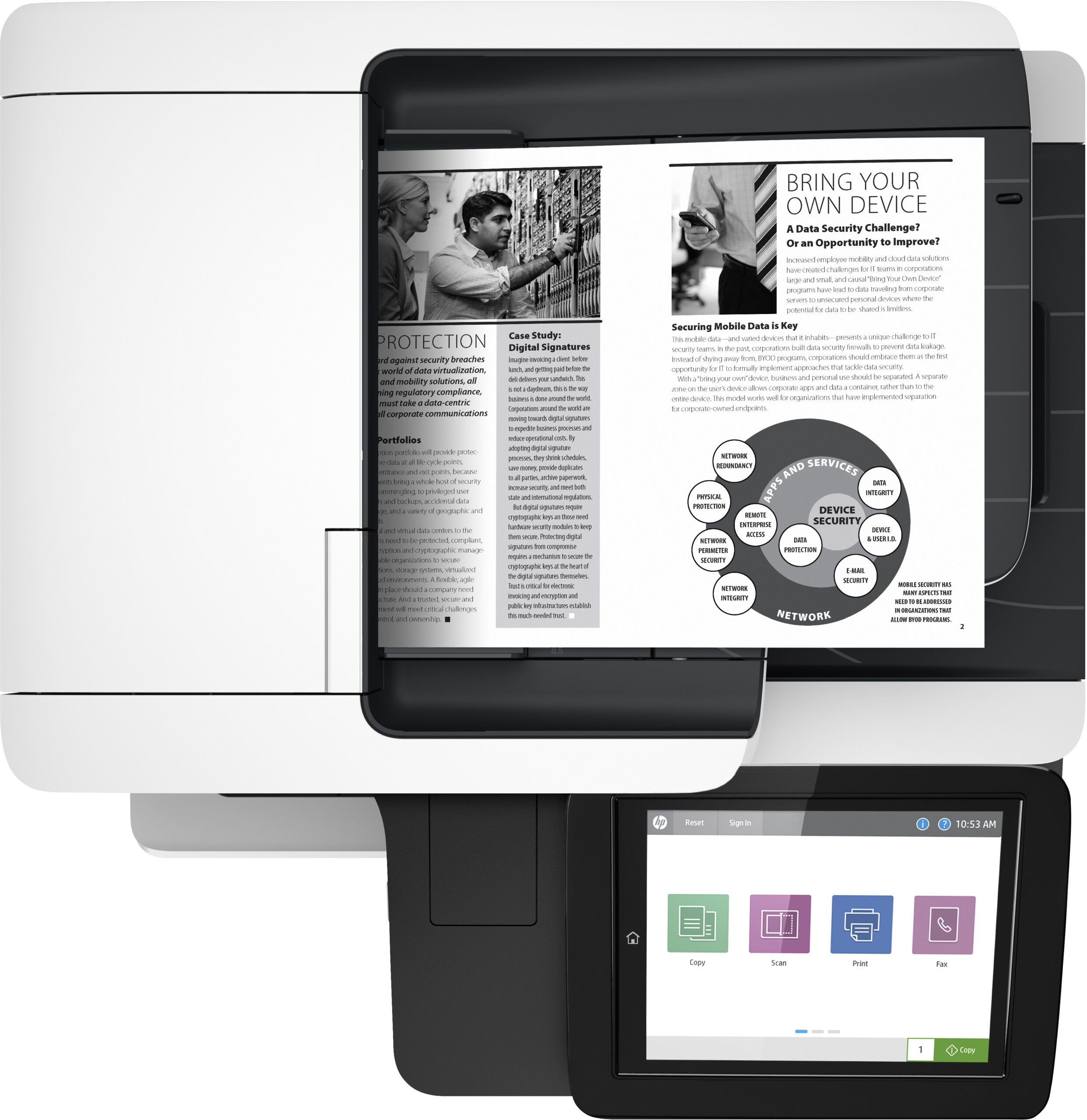 HP LaserJet Enterprise Urządzenie wielofunkcyjne M528dn - obrazek 5