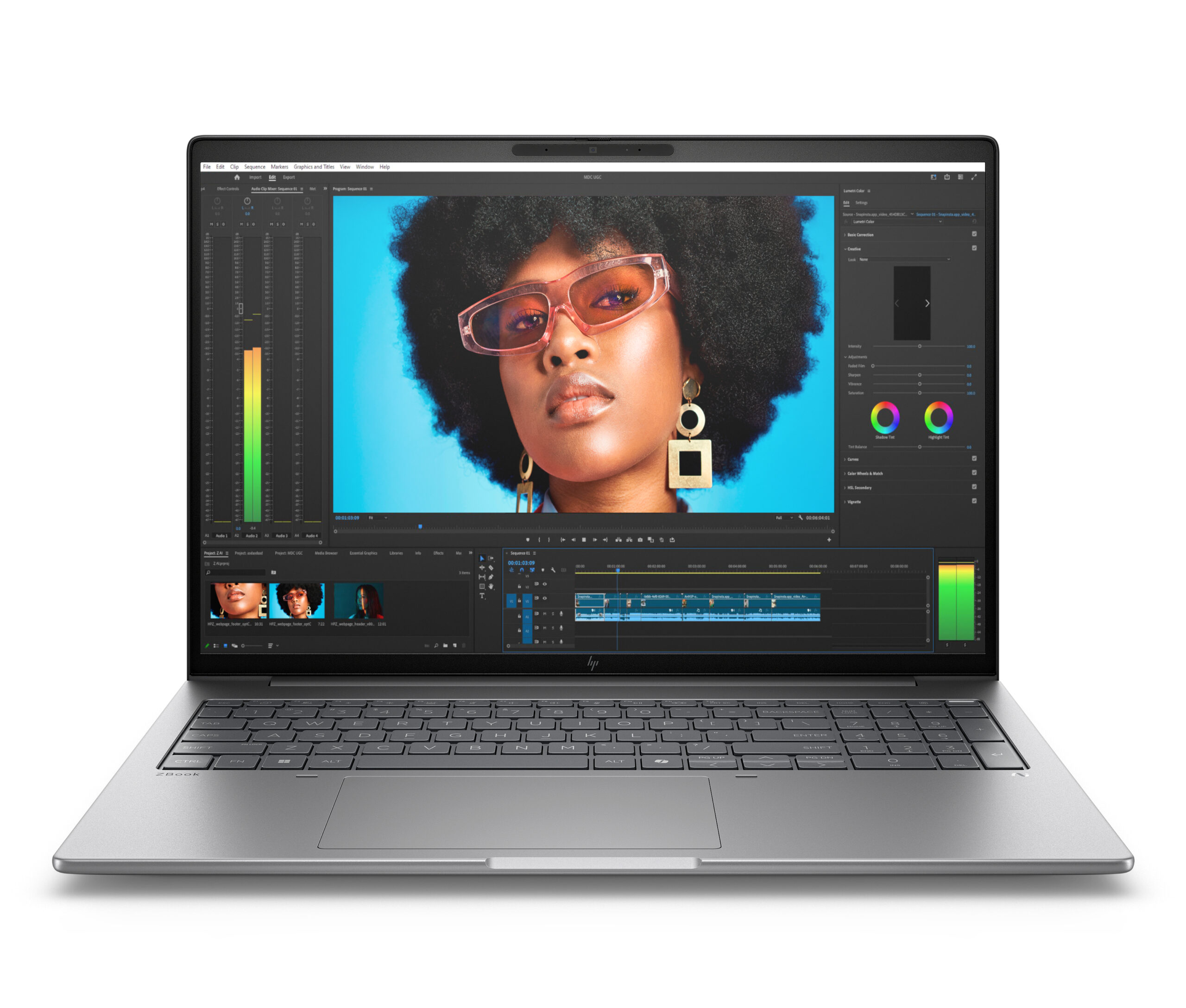 HP ZBook 8 G1i Intel Core Ultra 7 265H Mobilna stacja robocza 40,6 cm (16") WQXGA 32 GB DDR5-SDRAM 1 TB SSD NVIDIA RTX 500 Ada Wi-Fi 7 (802.11be) Windows 11 Pro AI Workstation, AI PC Srebrny