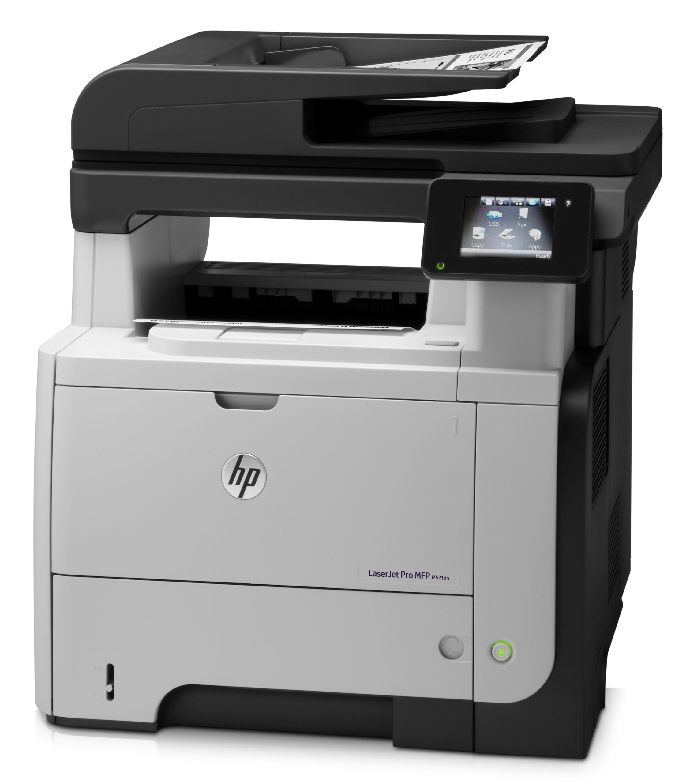 HP LaserJet Pro Urządzenie wielofunkcyjne M521dn, Drukowanie, kopiowanie, skanowanie, faksowanie, Drukowanie dwustronne; Automatyczny podajnik dokumentów na 50 arkuszy; Drukowanie za pośrednictwem portu USB z przodu urządzenia - obrazek 4