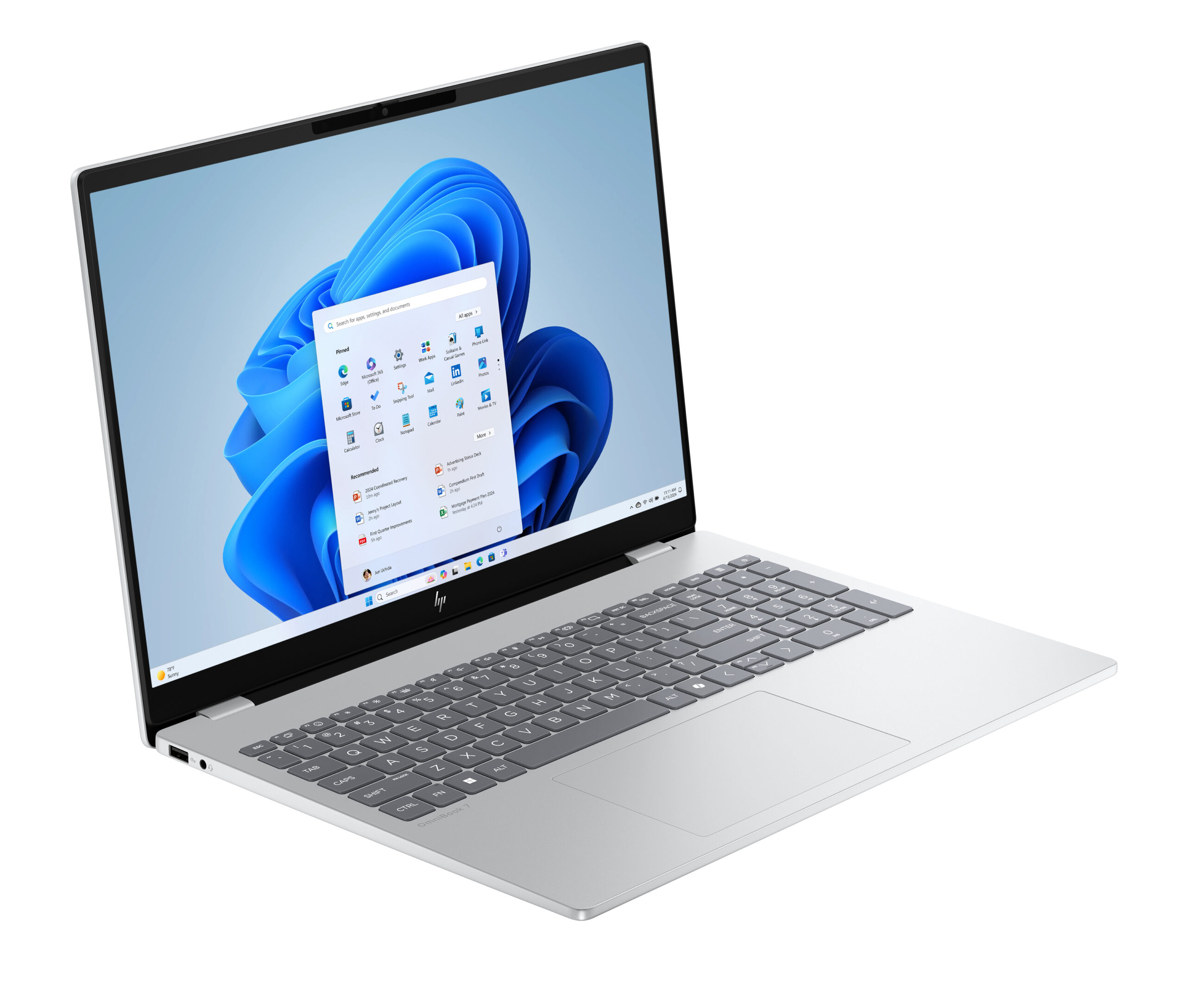 HP OmniBook 7 16-az0222nw - Wydajność AI i mobilność - obrazek 2