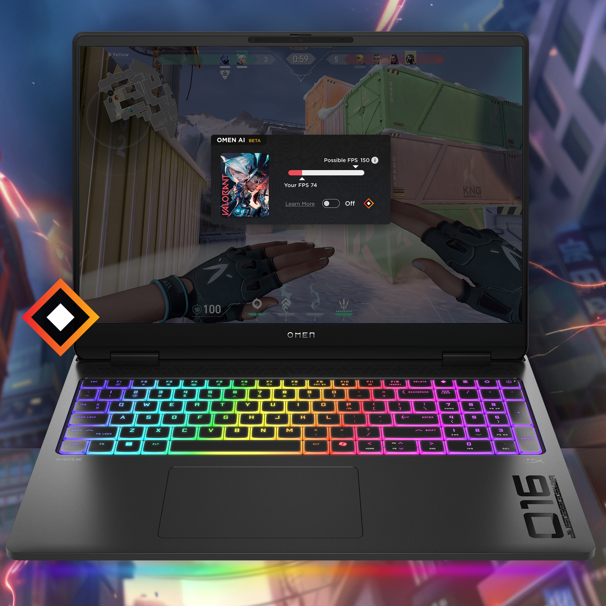 HP Omen MAX 16 C1LN6EA - Ultra 9 275HX, RTX 5090 - obrazek 4