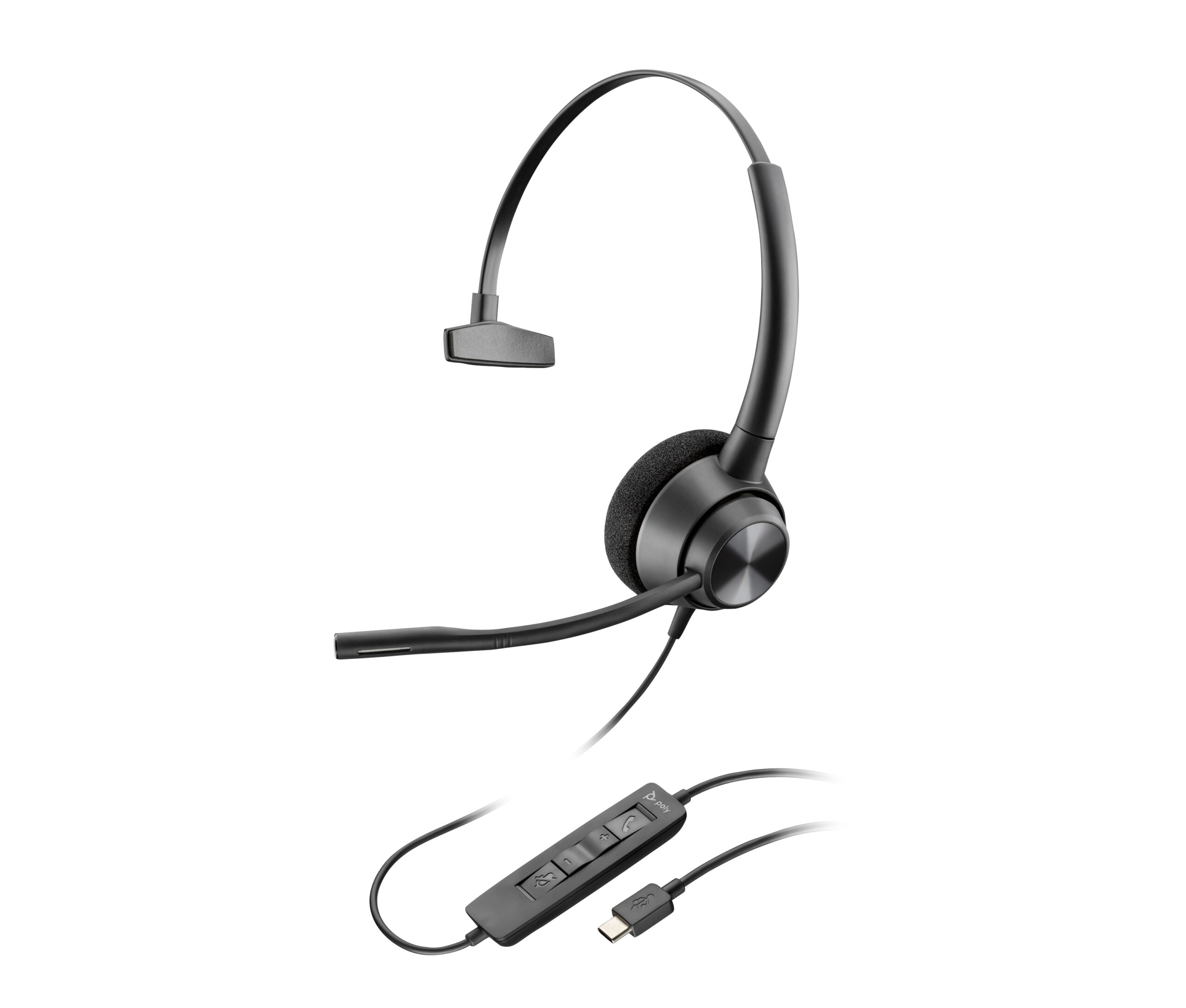 HP Poly EncorePro 310 USB-C Monoaural Headset TAA - obrazek 3