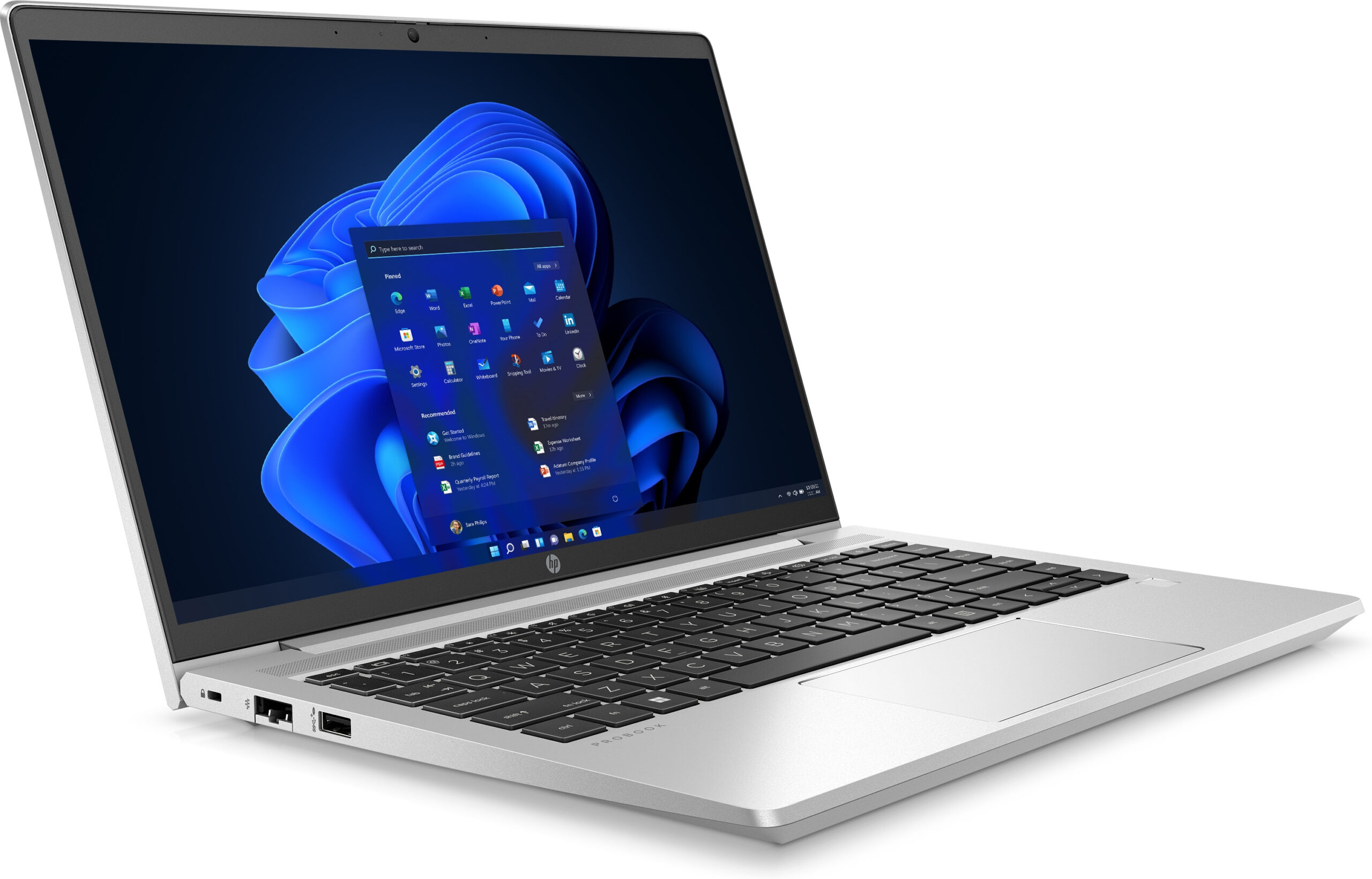 HP ProBook 445 G9 AMD Ryzen™ 5 5625U Laptop 35,6 cm (14") Full HD 16 GB DDR4-SDRAM 256 GB SSD Wi-Fi 6 (802.11ax) Windows 11 Pro Srebrny - obrazek 3