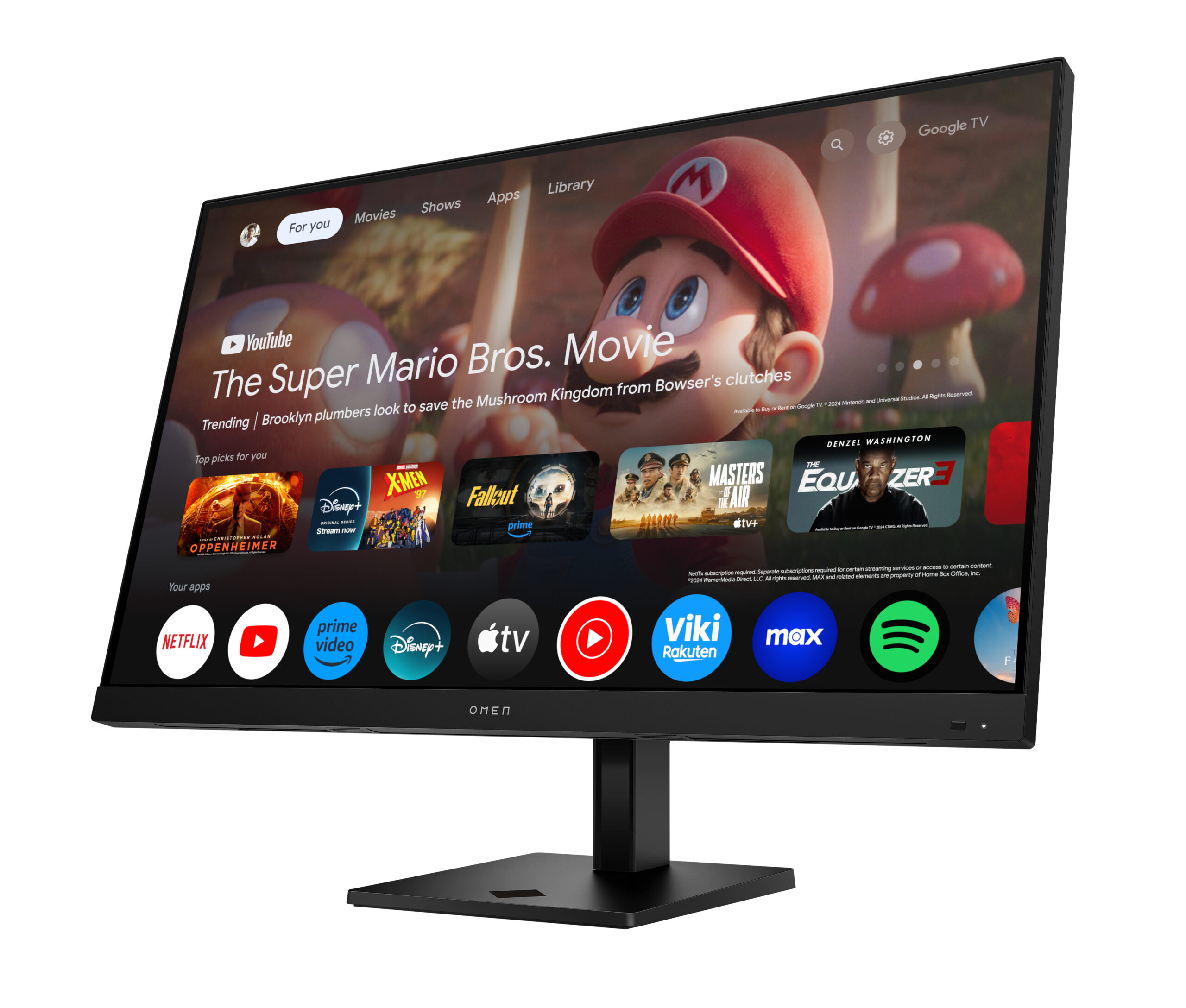 HP OMEN 32x Monitor Gamingowy 31.5" 4K UHD IPS 144Hz - obrazek 3