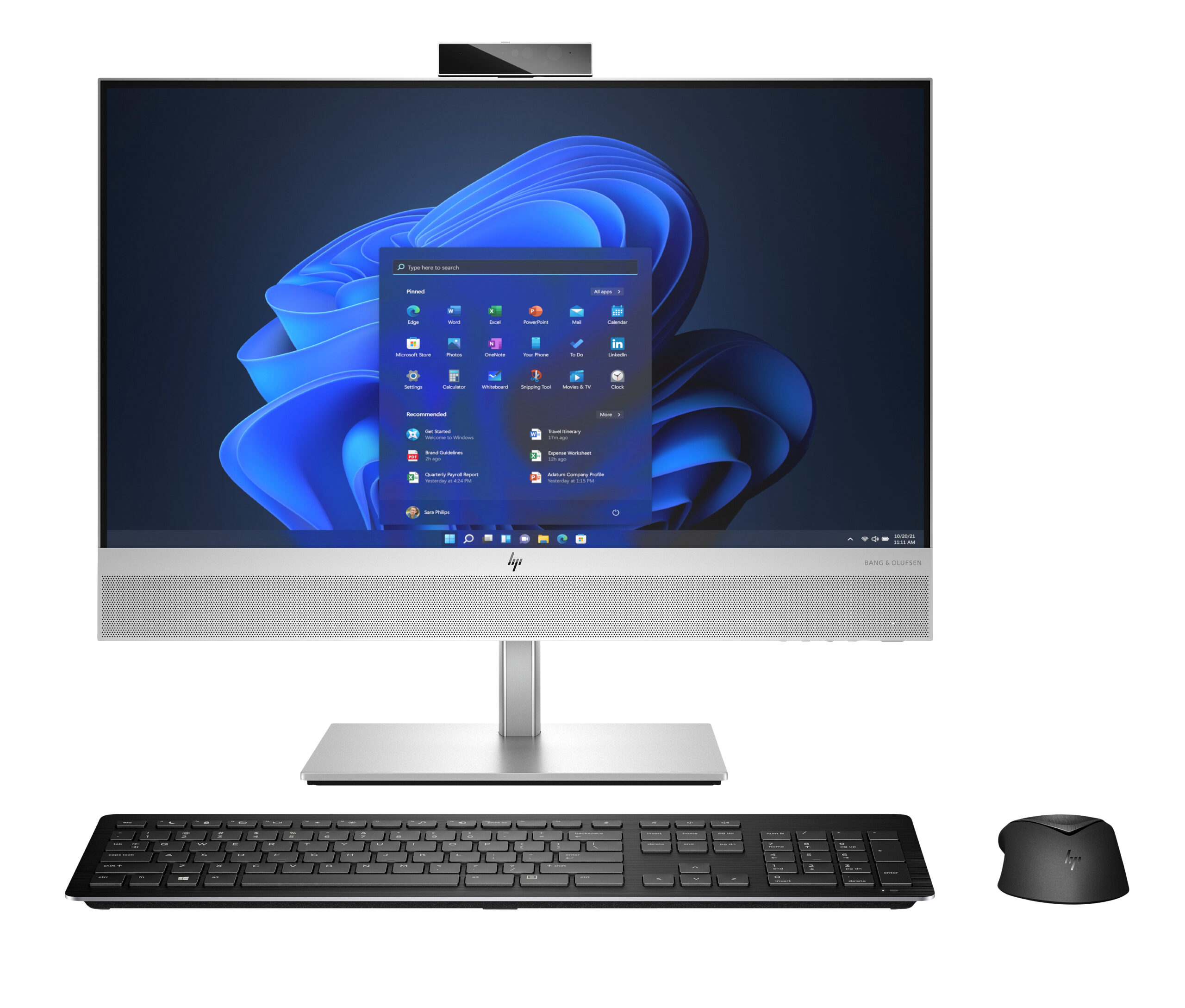HP EliteOne 840 G9 Intel® Core™ i5 i5-12500 60,5 cm (23.8") 1920 x 1080 px All-in-One PC 16 GB DDR5-SDRAM 512 GB SSD Windows 11 Pro Wi-Fi 6E (802.11ax) Srebrny