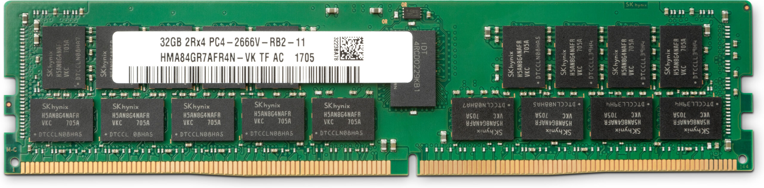 HP 1XD86AA moduł pamięci 32 GB 1 x 32 GB DDR4 288-pin DIMM Korekcja ECC