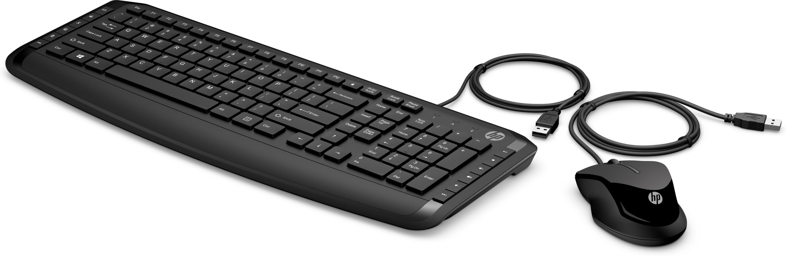 HP Wired Keyboard Mouse 250 EU Pavilion 200 - Zestaw Klawiatury i Myszy - obrazek 2