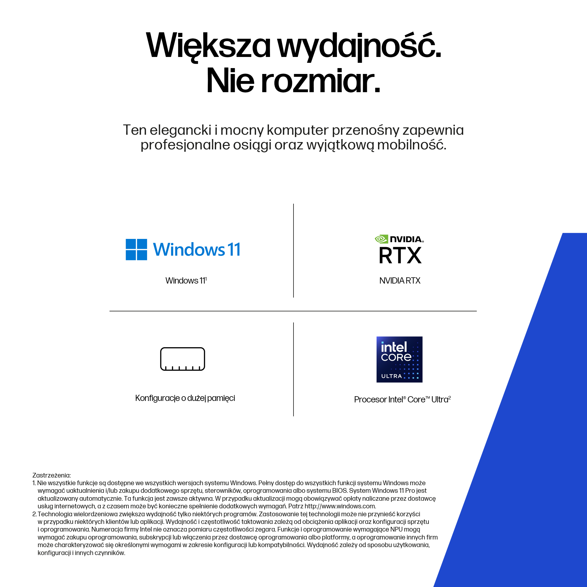 HP ZBook 8 G1i Intel Core Ultra 7 265H Mobilna stacja robocza 40,6 cm (16") WUXGA 32 GB DDR5-SDRAM 1 TB SSD NVIDIA RTX 500 Ada Wi-Fi 7 (802.11be) Windows 11 Pro AI Workstation, AI PC Srebrny - obrazek 4