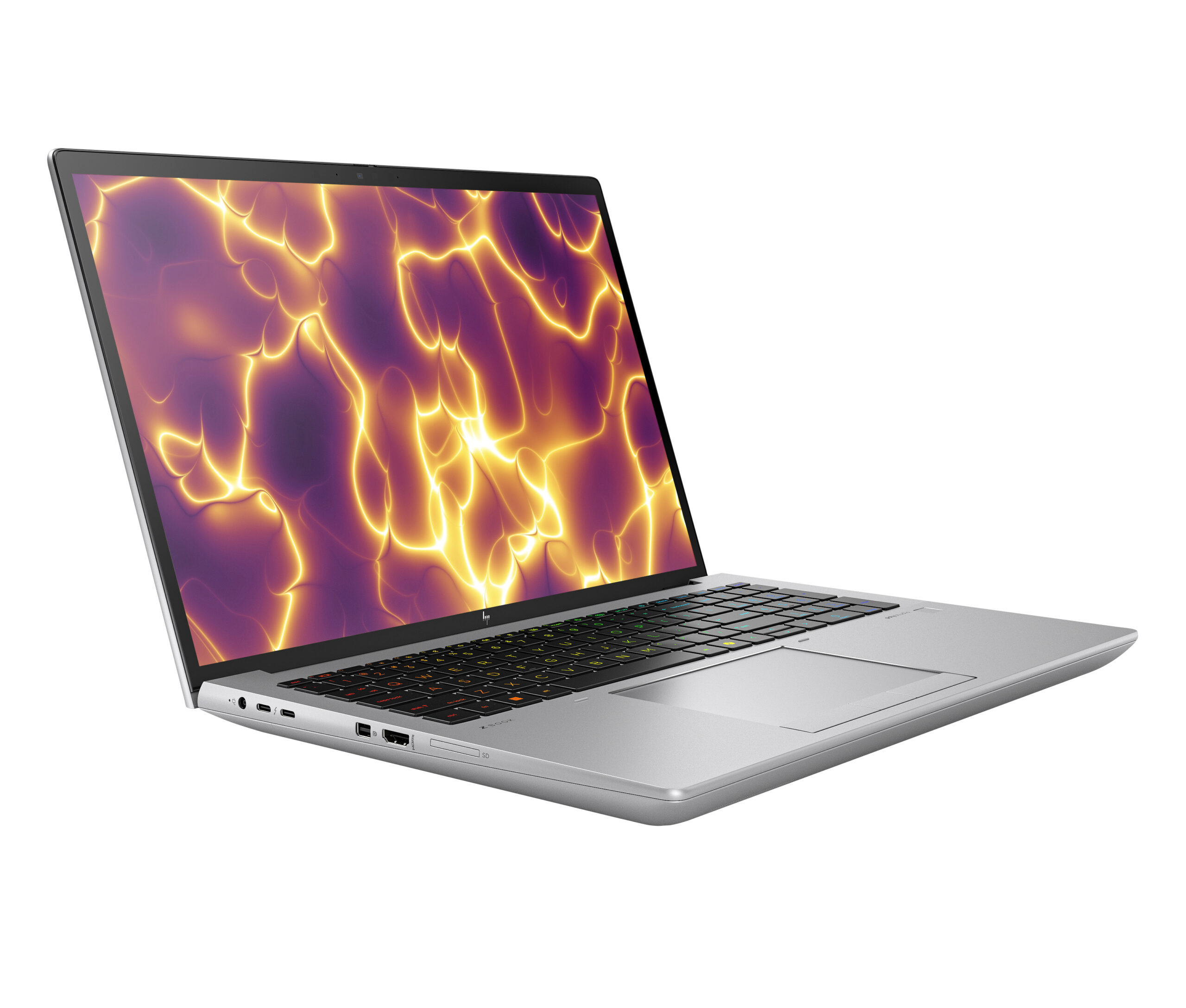 HP ZBook Fury G11 Intel® Core™ i9 i9-14900HX Mobilna stacja robocza 40,6 cm (16") WUXGA 64 GB DDR5-SDRAM 2 TB SSD NVIDIA RTX 4000 Ada Wi-Fi 7 (802.11be) Windows 11 Pro Srebrny - obrazek 2