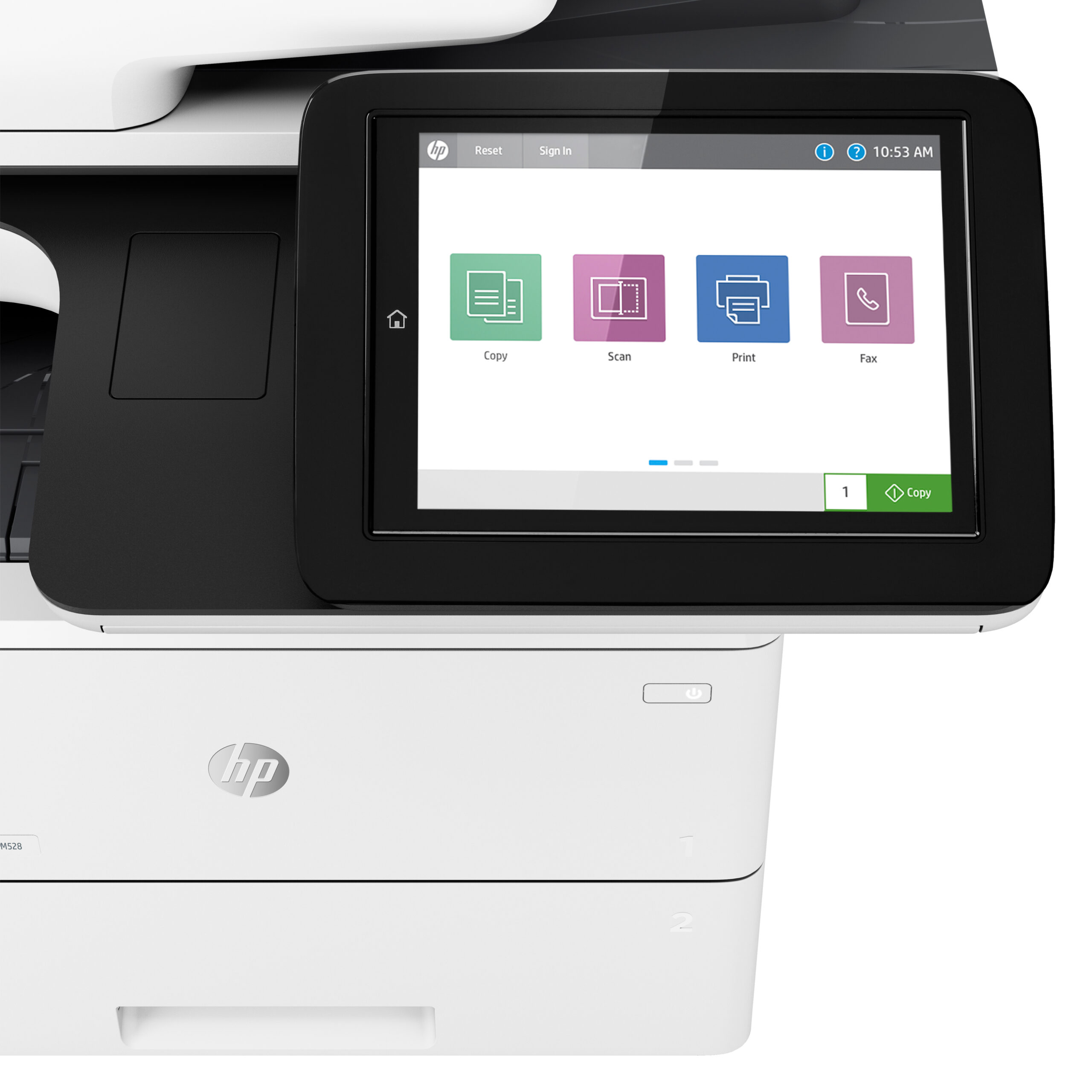 HP LaserJet Enterprise MFP M528dn - Drukarka wielofunkcyjna B&W - obrazek 3
