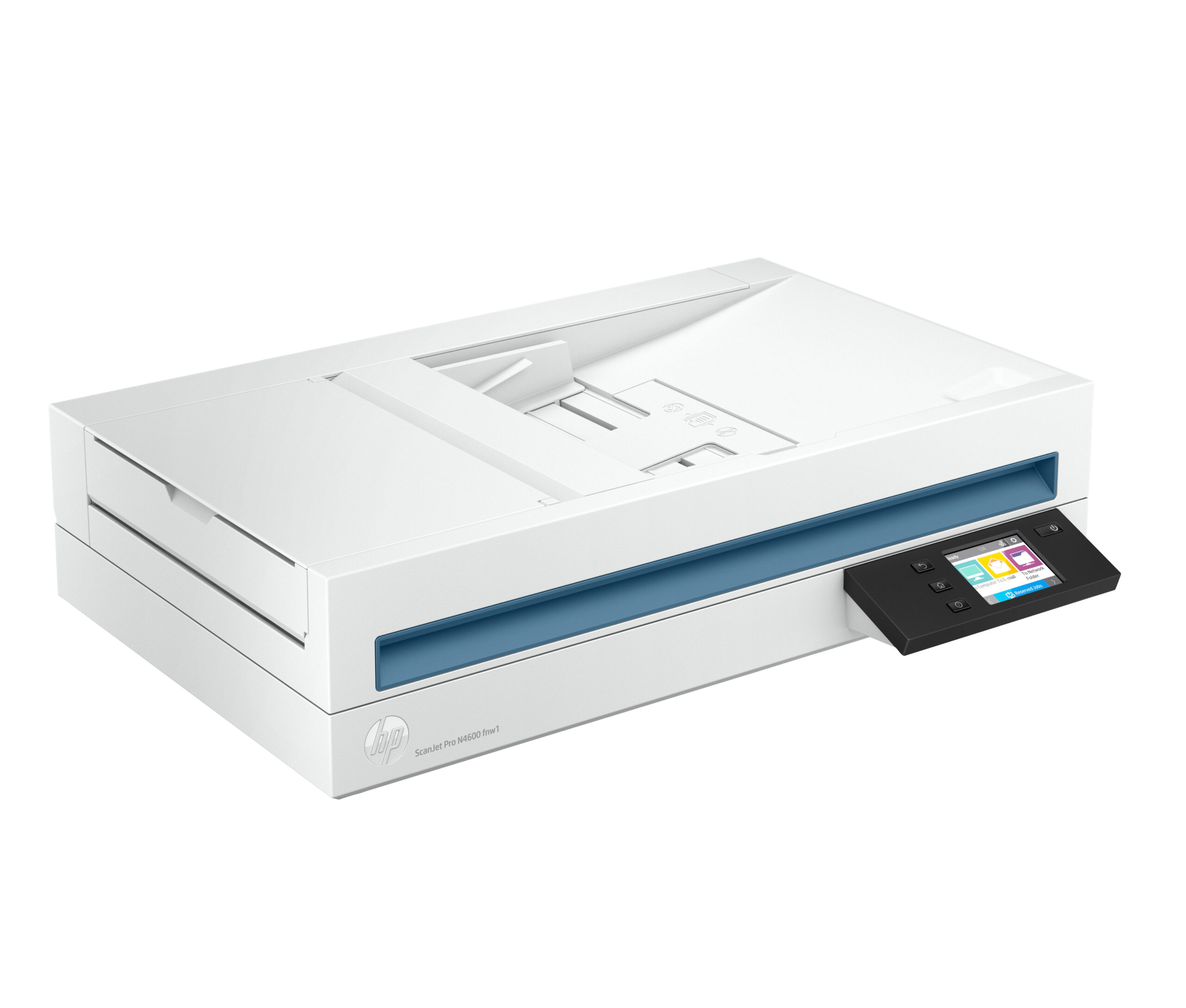 HP ScanJet Pro N4600 fnw1 Skaner Płaski 1200 x 1200 DPI A5 Biały - obrazek 2