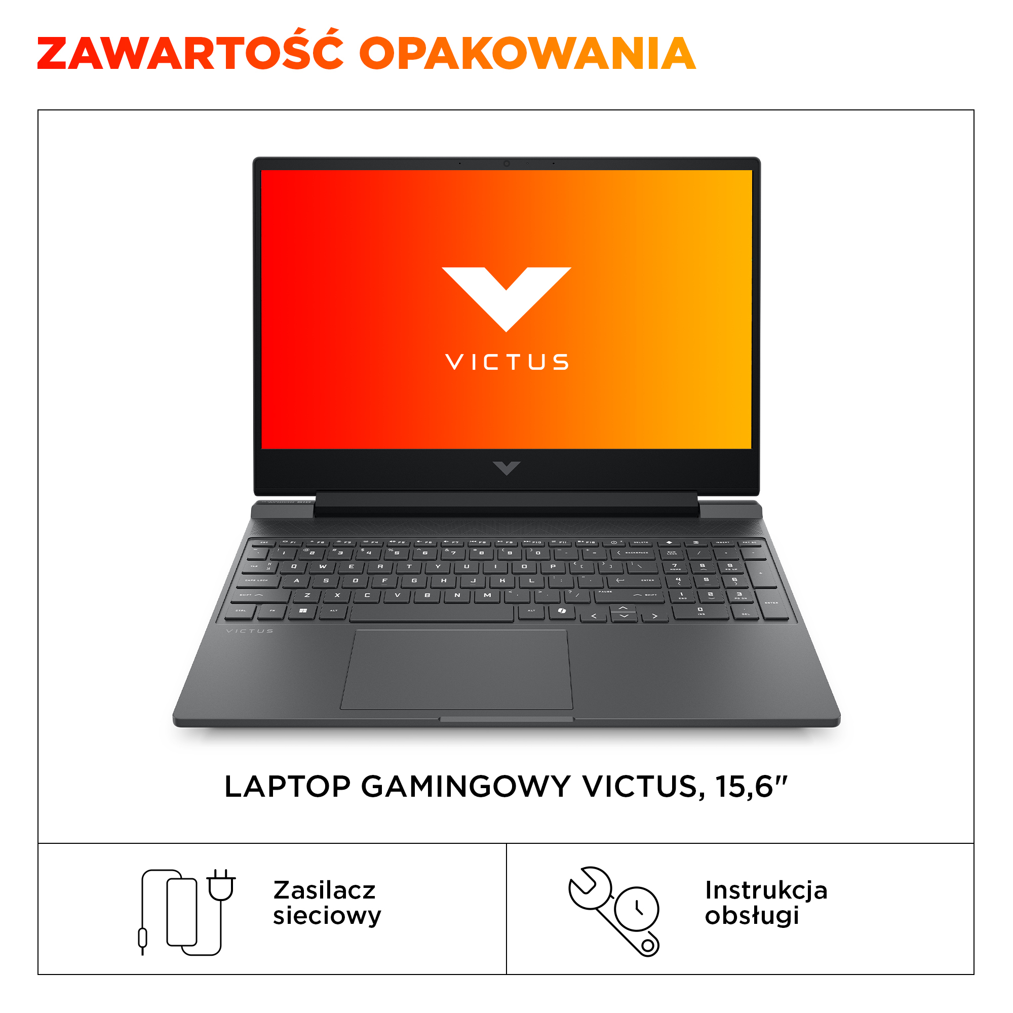 HP Victus Gaming 15-fb3040nw AMD Ryzen™ 7 7445H Laptop 39,6 cm (15.6") Full HD 16 GB DDR5-SDRAM 512 GB SSD NVIDIA GeForce RTX 4050 Wi-Fi 6 (802.11ax) Free DOS Czarny - obrazek 5