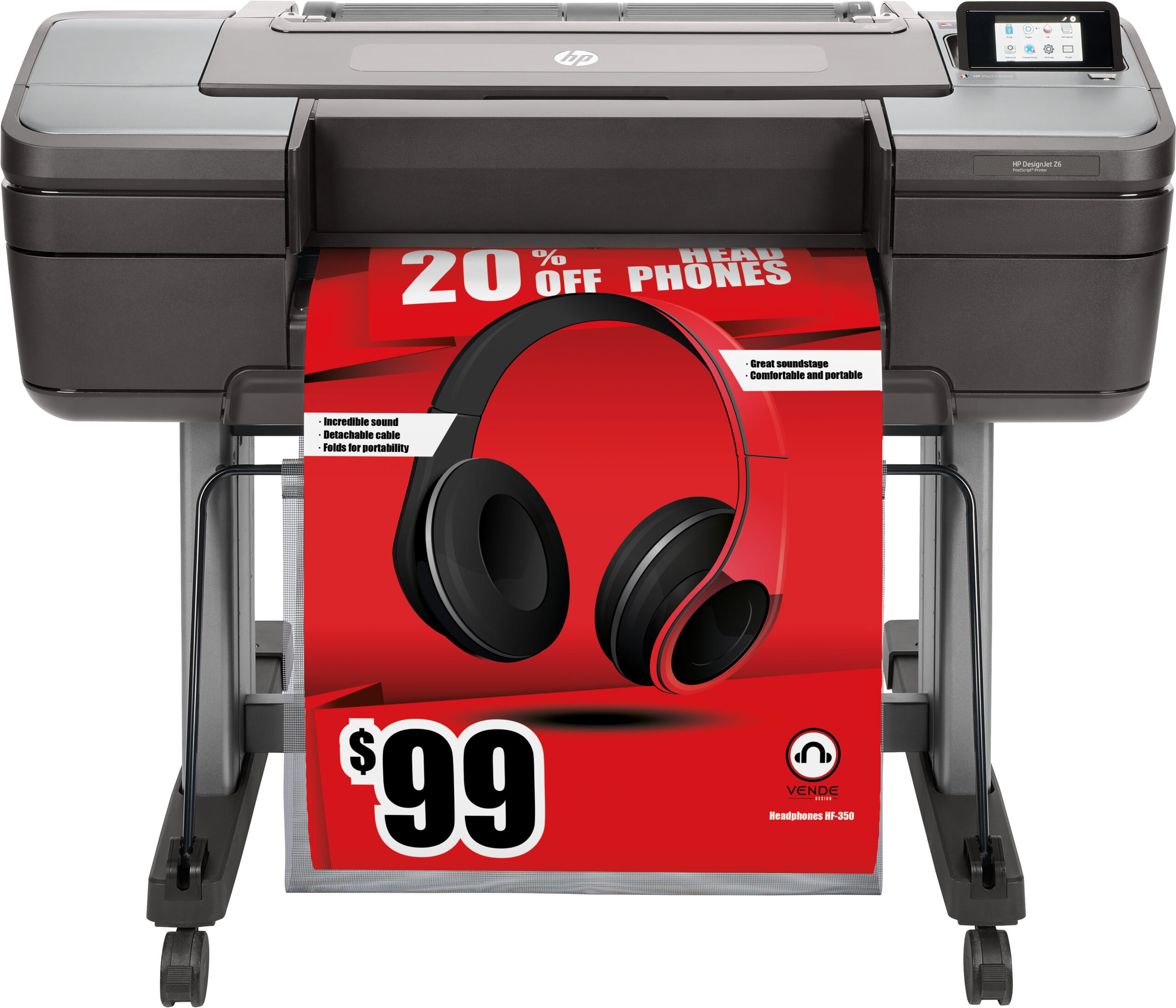 HP Designjet 24-calowa drukarka PostScript Z6