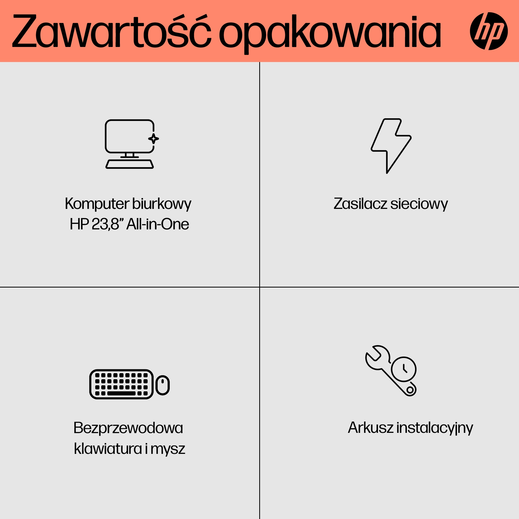 HP 24-cr0312nw AMD Ryzen™ 5 7520U 60,5 cm (23.8") 1920 x 1080 px All-in-One PC 16 GB LPDDR5-SDRAM 512 GB SSD Windows 11 Home Wi-Fi 6 (802.11ax) Biały - obrazek 4