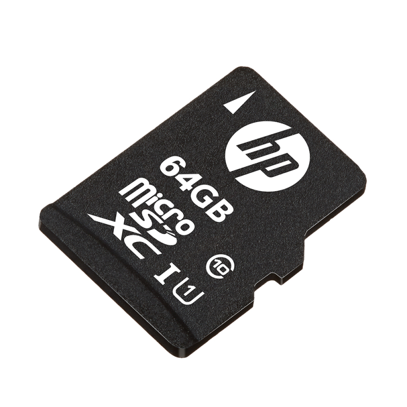 HP 64GB mi210 Class 10 U1 microSDXC Flash Memory Card - obrazek 2