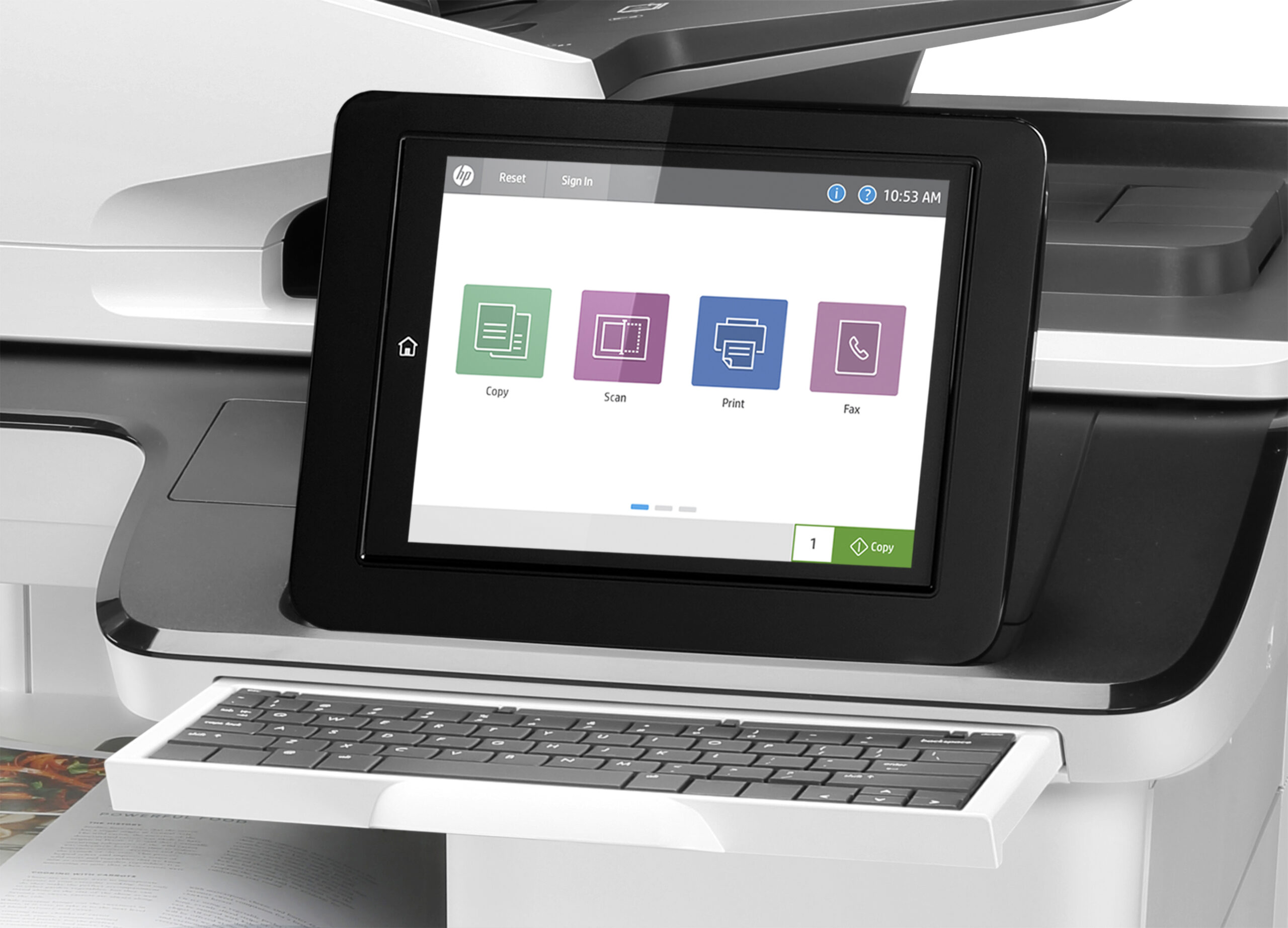 HP Color LaserJet Enterprise Flow Urządzenie wielofunkcyjne M776z - obrazek 5