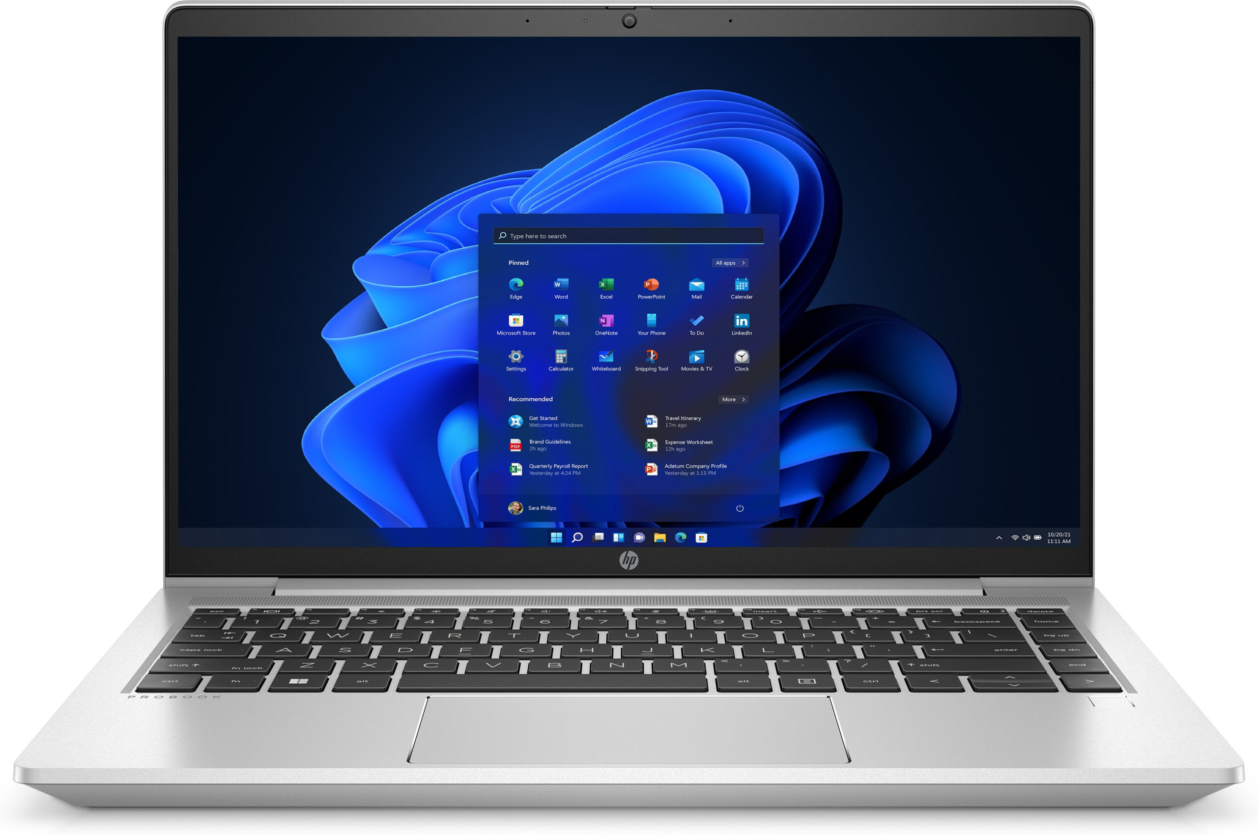 HP ProBook 445 G9 AMD Ryzen™ 5 5625U Laptop 35,6 cm (14") Full HD 16 GB DDR4-SDRAM 256 GB SSD Wi-Fi 6 (802.11ax) Windows 11 Pro Srebrny