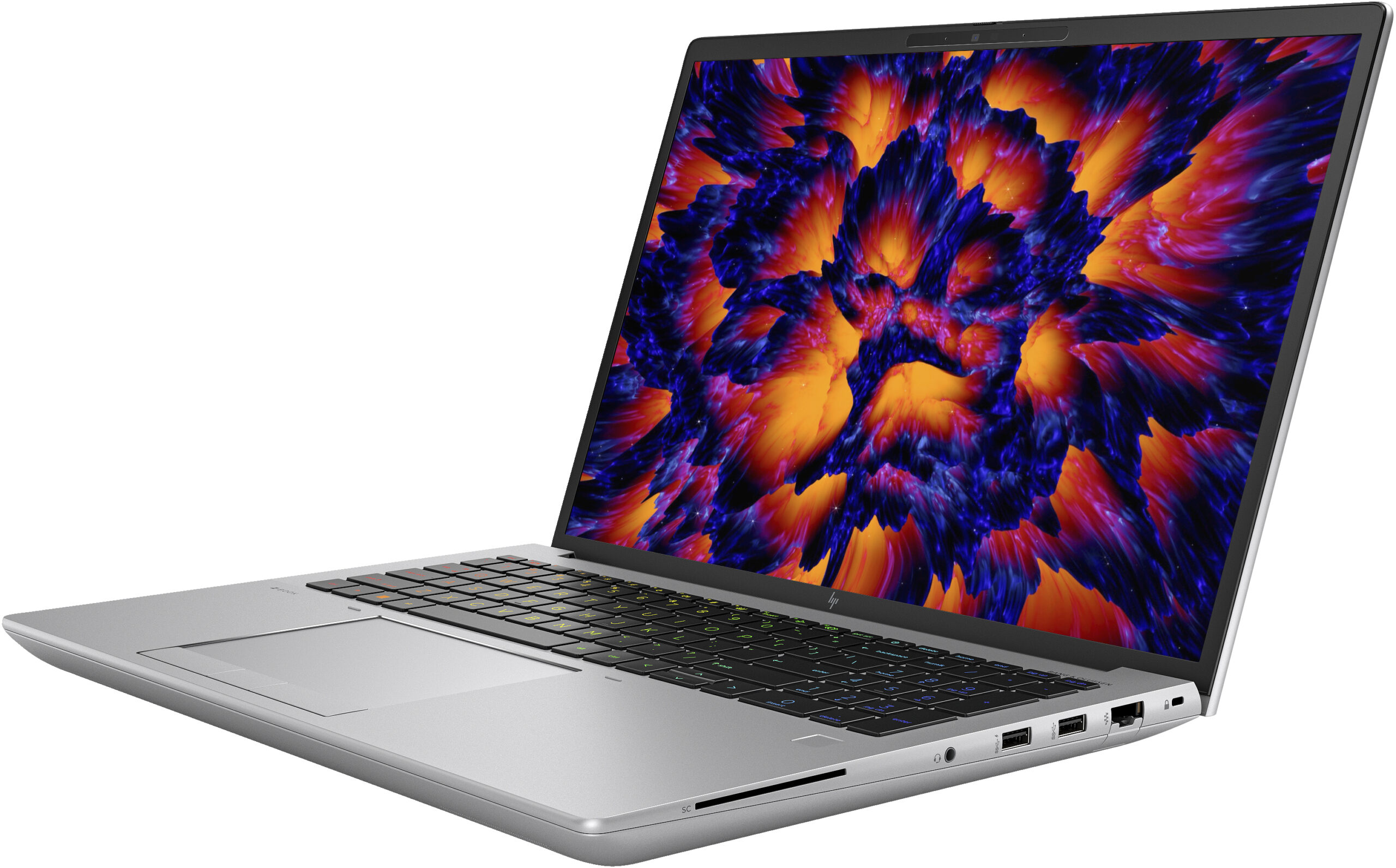 HP ZBook Fury 16 G9 Intel® Core™ i7 i7-12800HX Mobilna stacja robocza 40,6 cm (16") WUXGA 16 GB DDR5-SDRAM 512 GB SSD NVIDIA RTX A1000 Wi-Fi 6E (802.11ax) Windows 11 Pro Szary - obrazek 2