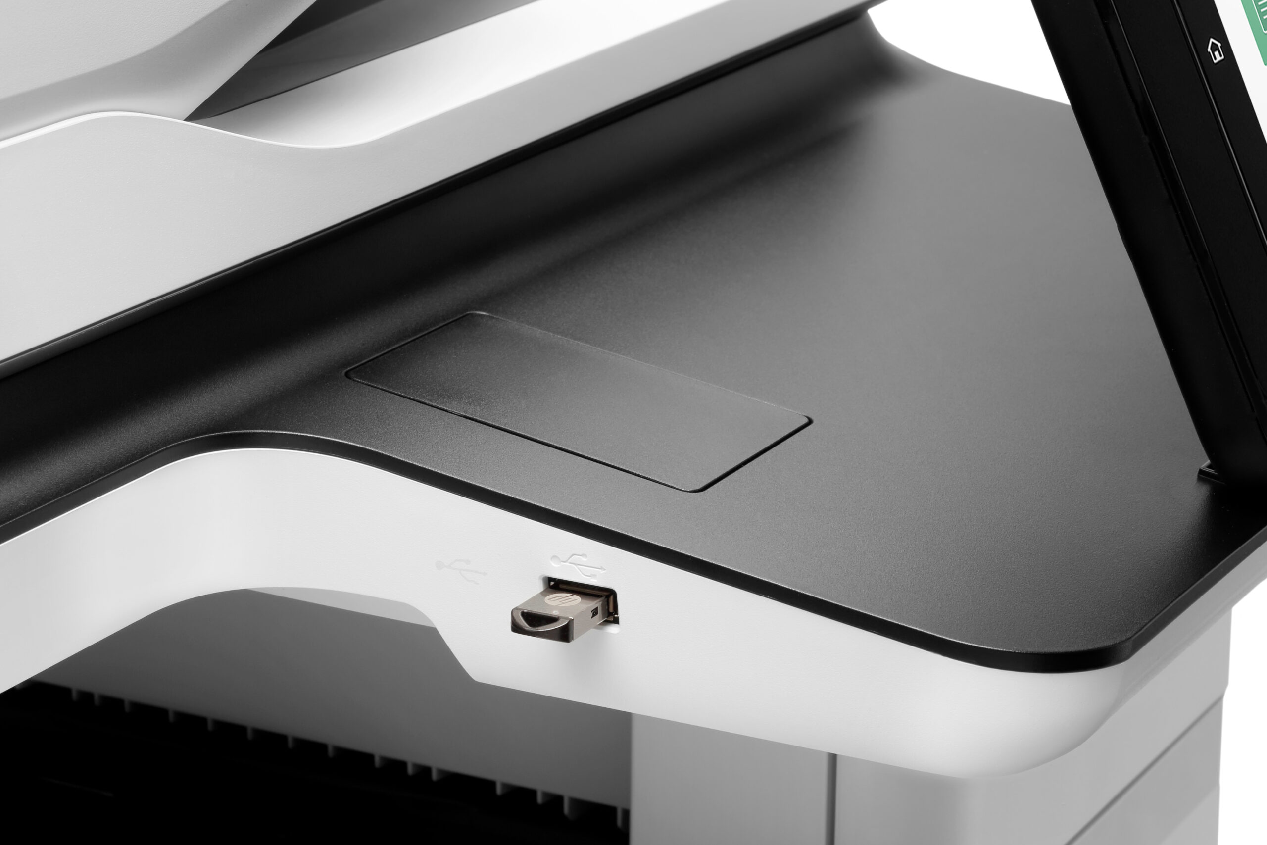 HP LaserJet Enterprise Urządzenie wielofunkcyjne M631dn, Czerń i biel, Drukarka do Firma, Drukowanie, kopiowanie, skanowanie, Sieć bezprzewodowa; Automatyczny podajnik dokumentów; Skanowanie do pliku PDF; Gniazdo kart pamięci - obrazek 5