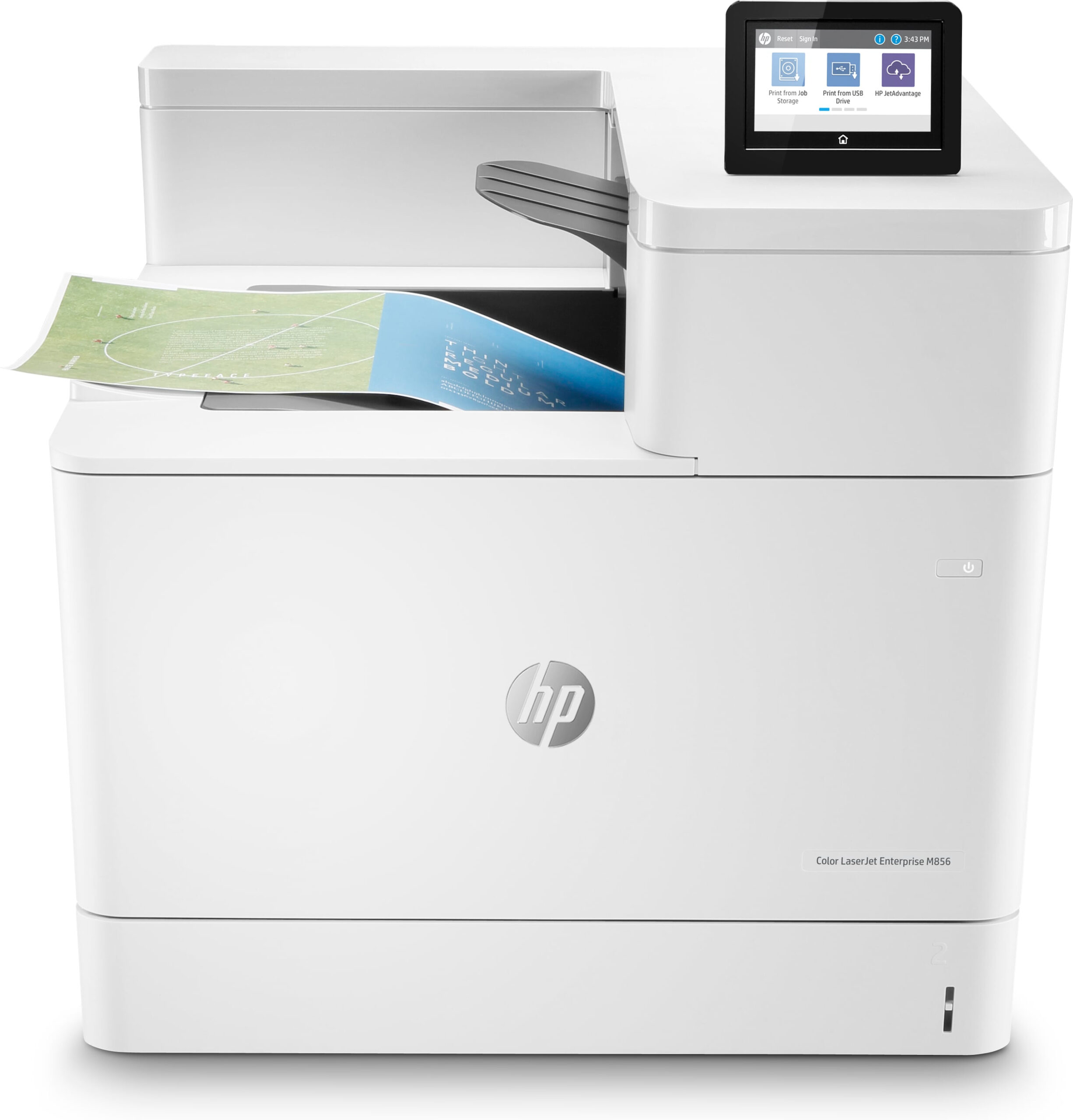 HP Color LaserJet Enterprise M856dn - Kolorowa drukarka laserowa A3