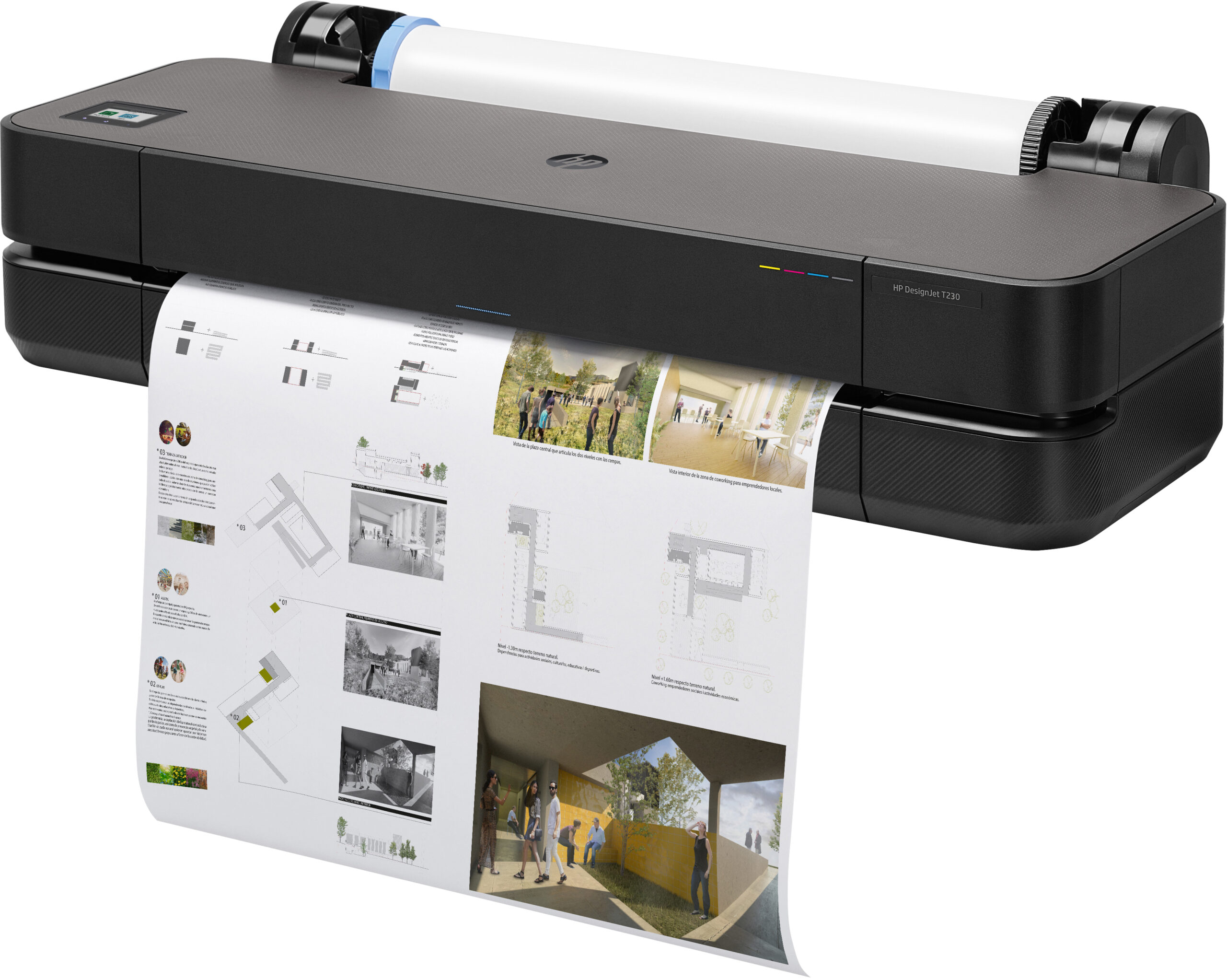 HP Designjet Drukarka T230 24″ - obrazek 4