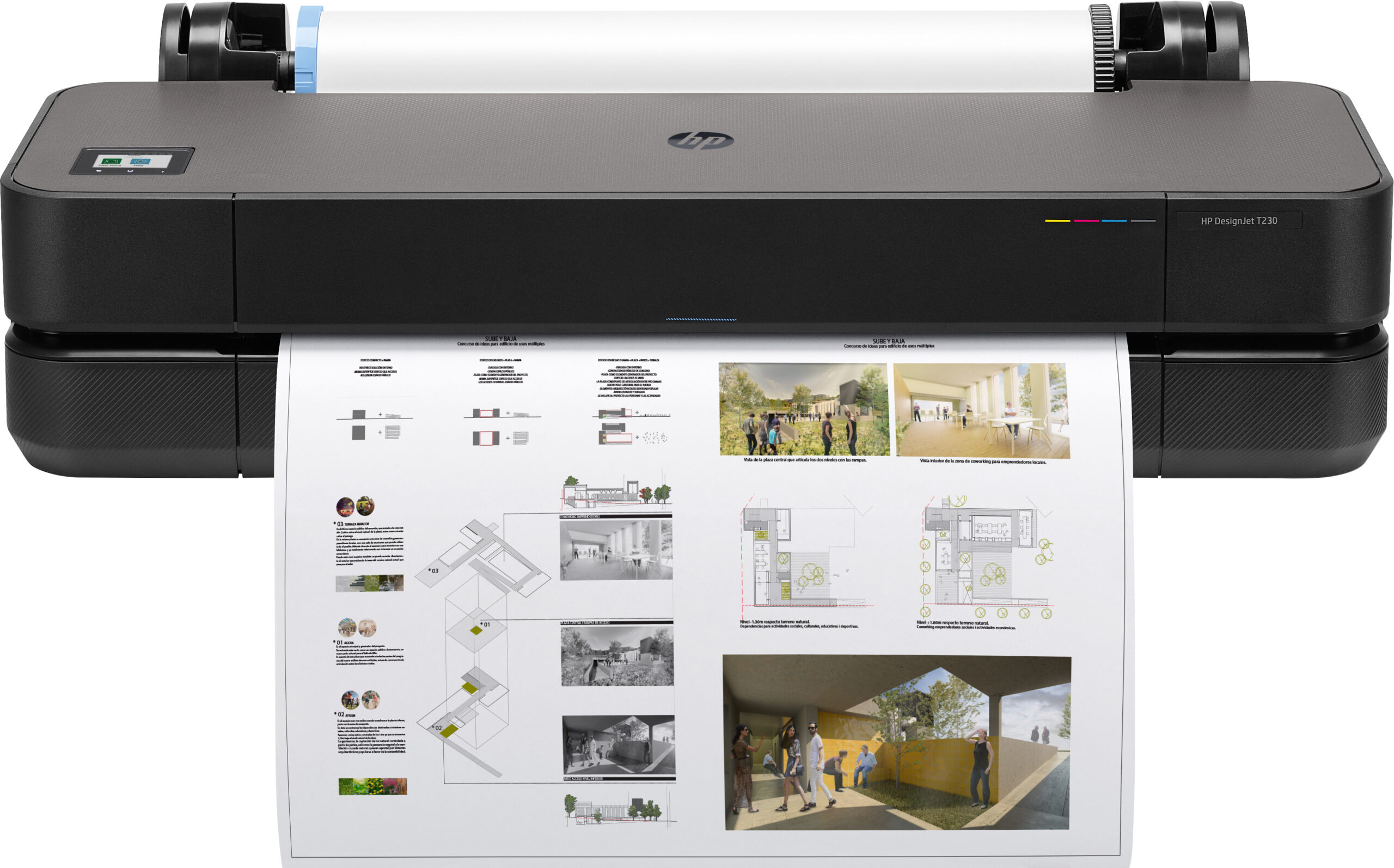 HP Designjet Drukarka T230 24″ - obrazek 2