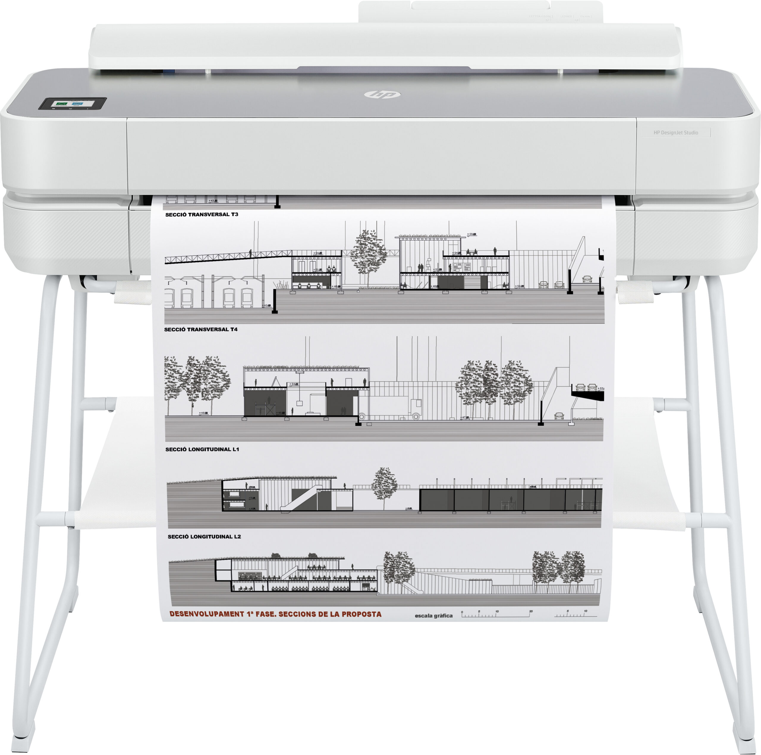 HP Designjet Drukarka Studio Steel 24″ - obrazek 2