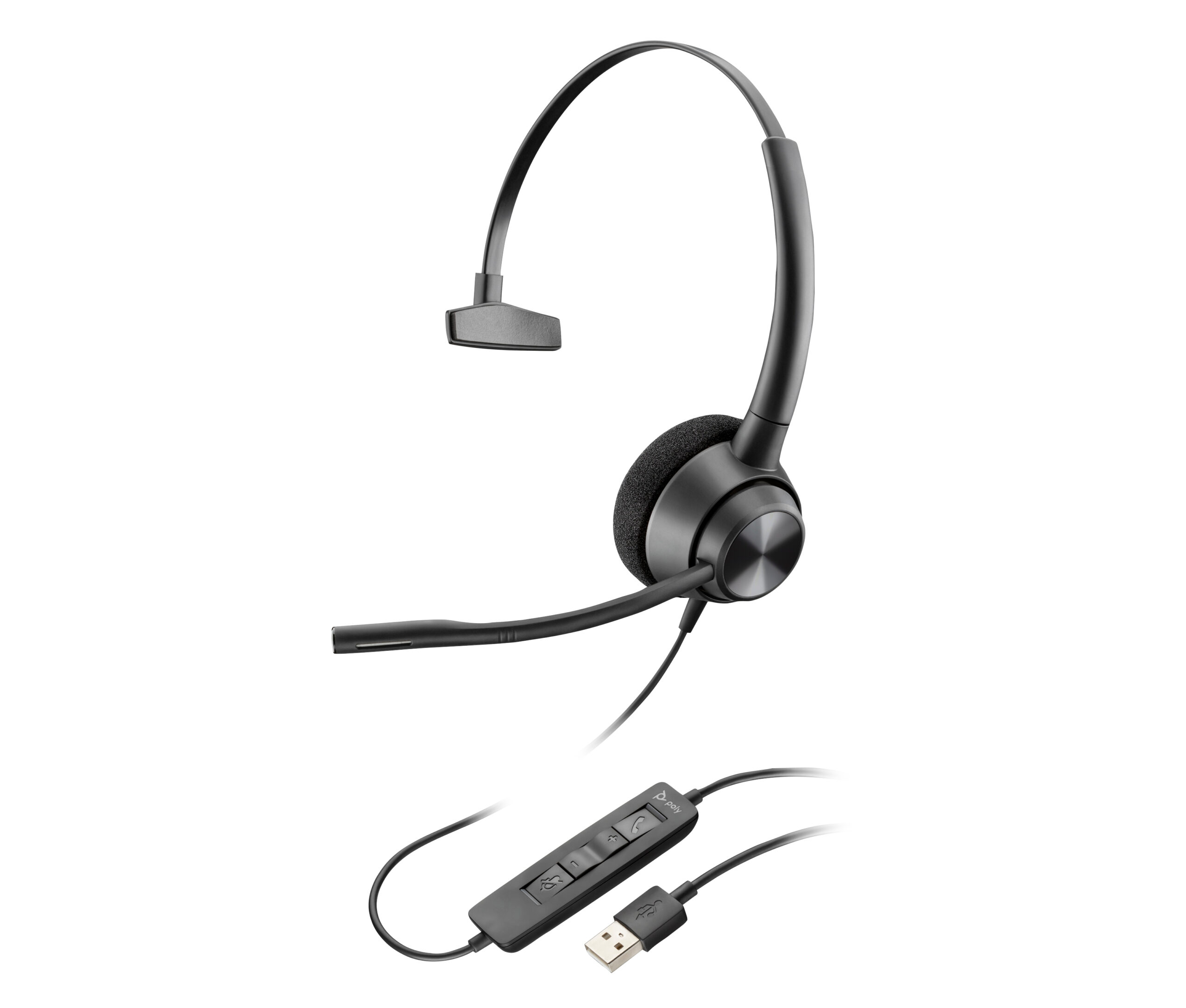 HP Poly EncorePro 310 Mono USB-A (767G1AA) - obrazek 3