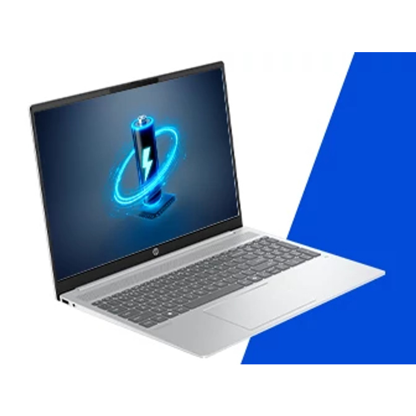 HP OmniBook 5 16-bc1003nw AMD Ryzen™ 5 8540U Laptop 40,6 cm (16") 2K 16 GB LPDDR5-SDRAM 512 GB SSD Wi-Fi 6 (802.11ax) Windows 11 Home Srebrny - obrazek 4