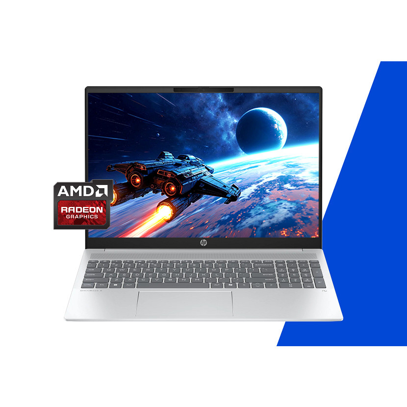 HP OmniBook 5 16-bc1003nw AMD Ryzen™ 5 8540U Laptop 40,6 cm (16") 2K 16 GB LPDDR5-SDRAM 512 GB SSD Wi-Fi 6 (802.11ax) Windows 11 Home Srebrny - obrazek 5