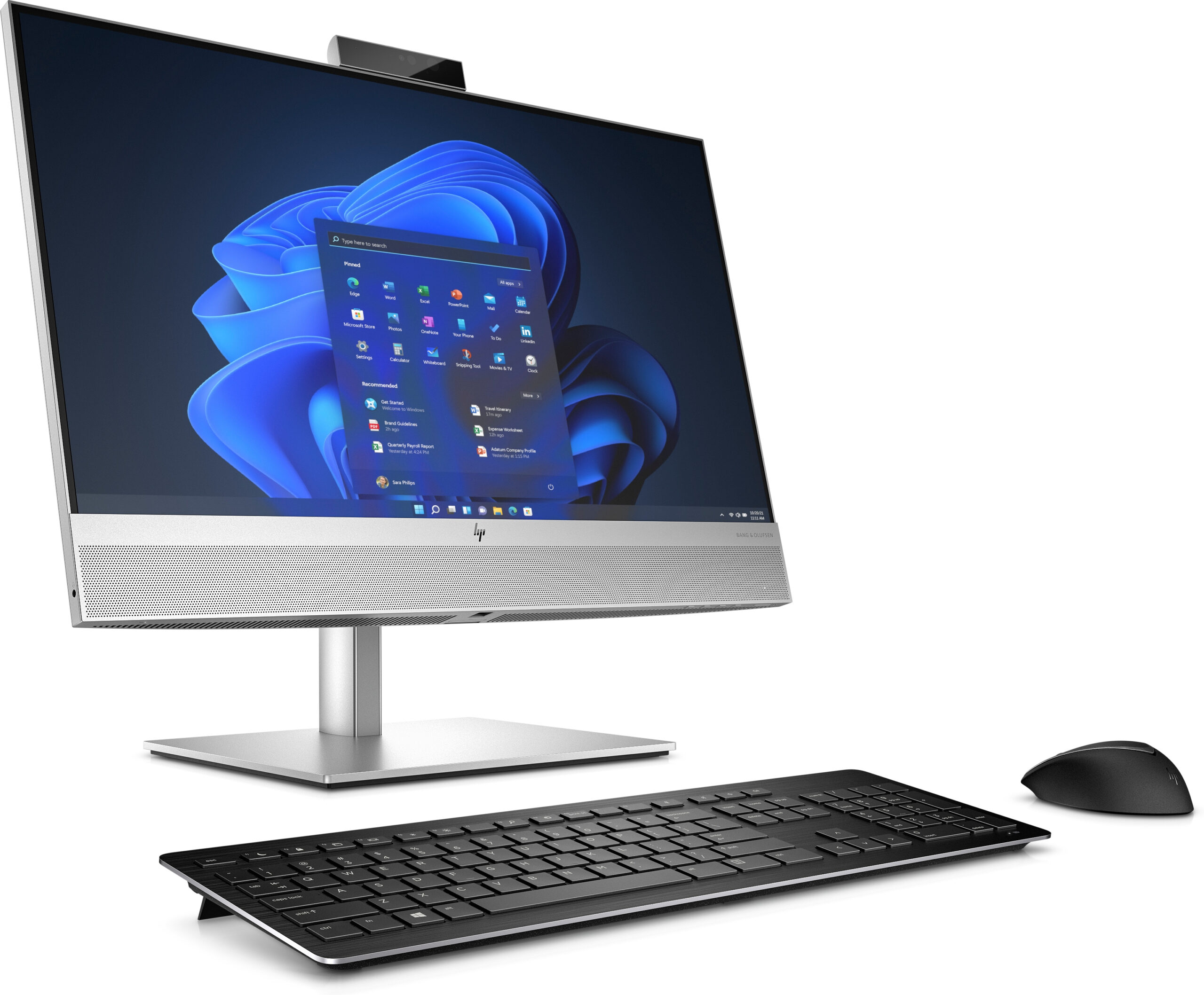 HP EliteOne 840 G9 Intel® Core™ i9 i9-12900 60,5 cm (23.8") 1920 x 1080 px All-in-One PC 32 GB DDR5-SDRAM 1 TB SSD Windows 11 Pro Wi-Fi 6E (802.11ax) Srebrny - obrazek 3
