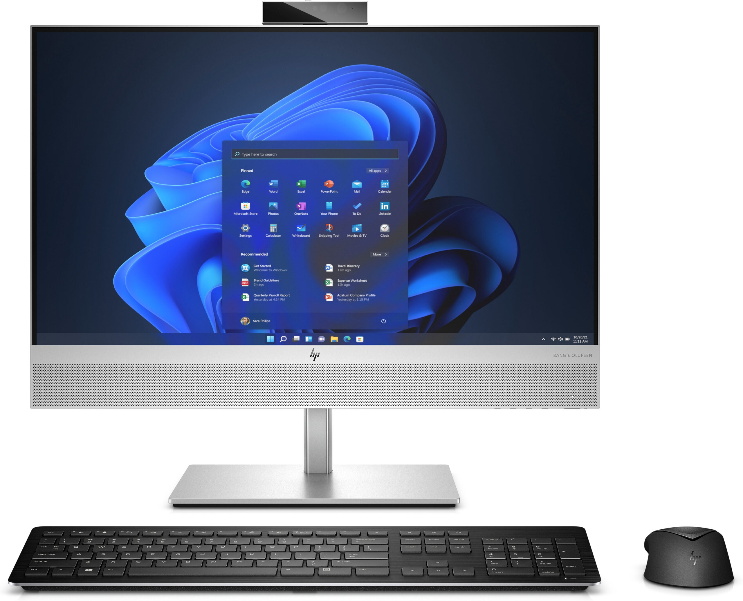 HP EliteOne 840 G9 Intel® Core™ i9 i9-12900 60,5 cm (23.8") 1920 x 1080 px All-in-One PC 32 GB DDR5-SDRAM 1 TB SSD Windows 11 Pro Wi-Fi 6E (802.11ax) Srebrny