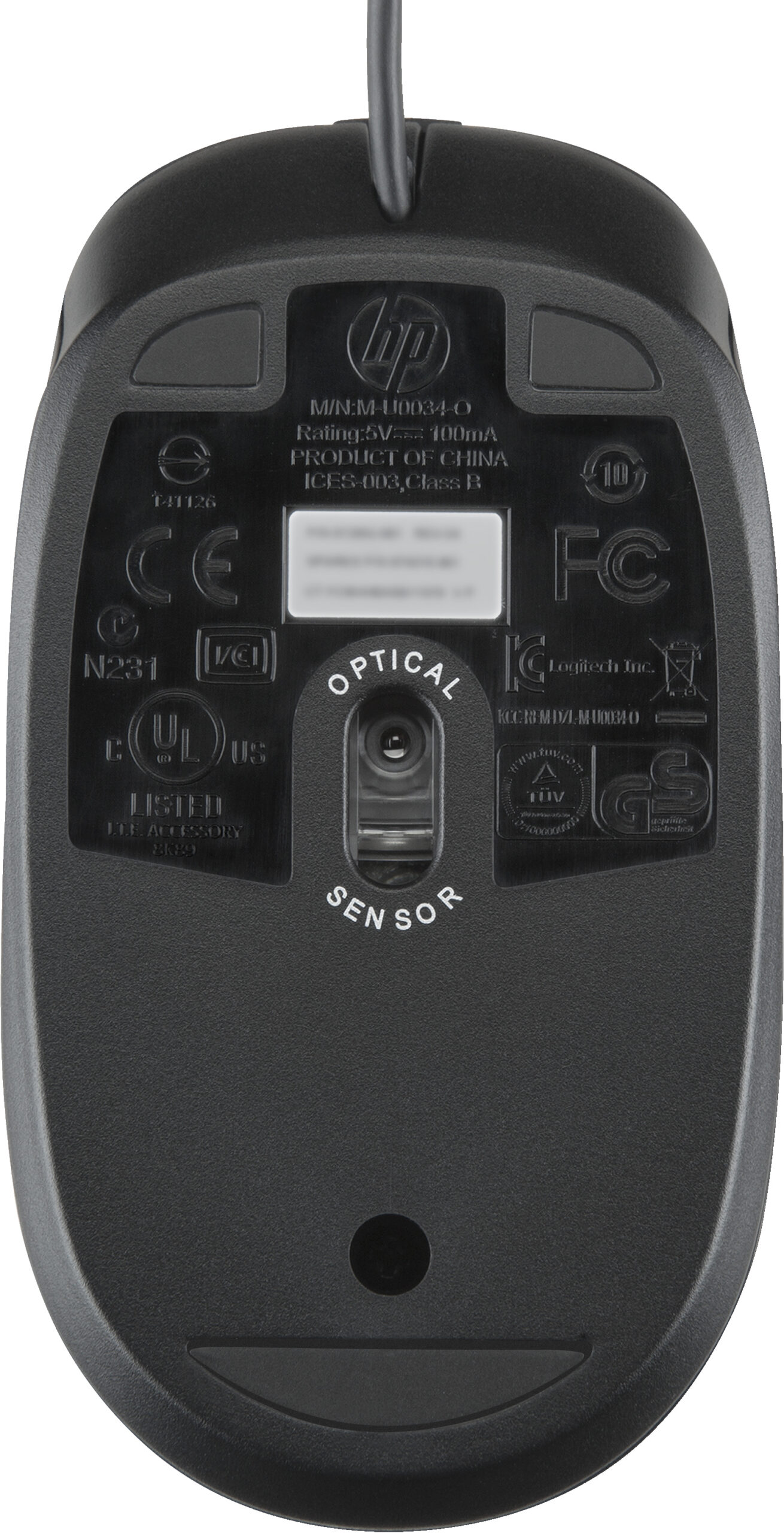 HP Mysz optyczna USB 2,9 m - obrazek 2
