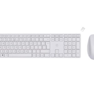 HP 650 Wireless Combo Keyboard and Mouse - White