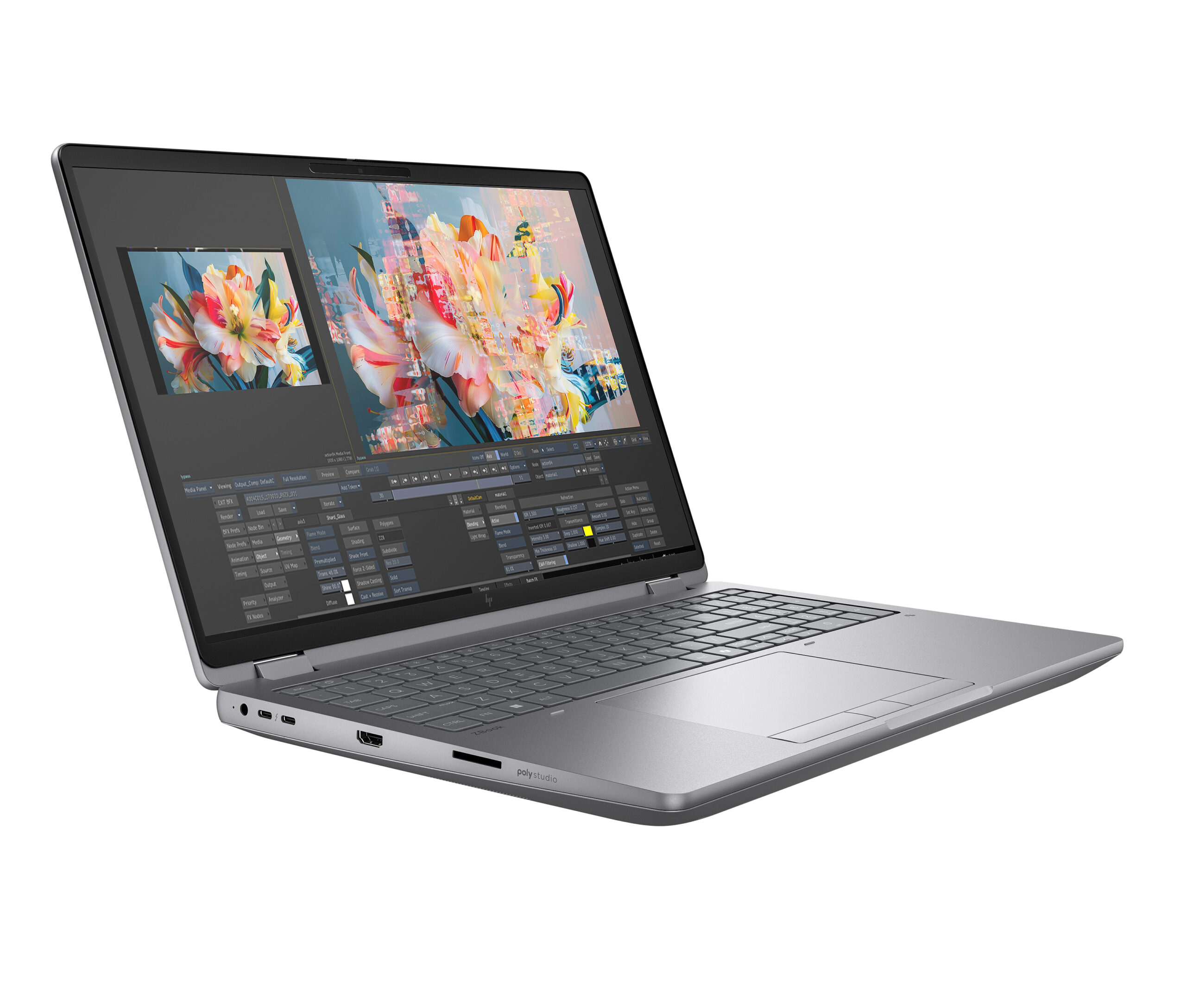 HP ZBook Fury G1i Intel Core Ultra 7 255HX Mobilna stacja robocza 40,6 cm (16") WUXGA 32 GB DDR5-SDRAM 1 TB SSD NVIDIA RTX PRO 3000 Blackwell Wi-Fi 7 (802.11be) Windows 11 Pro AI Workstation, AI PC Srebrny - obrazek 2