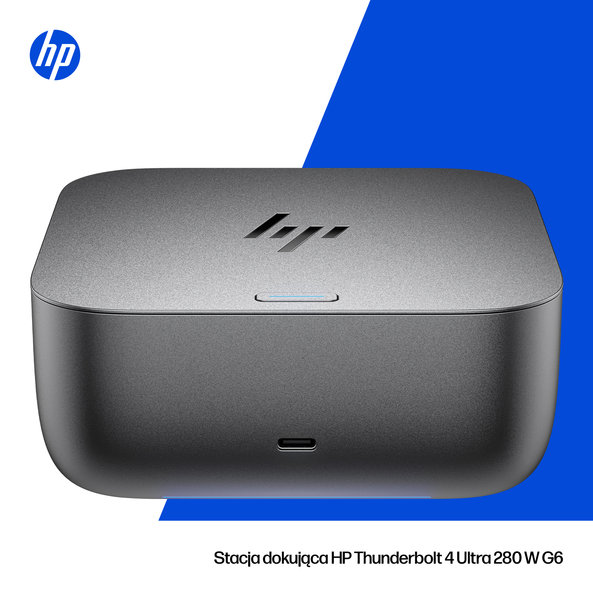 HP Thunderbolt 4 Ultra 280W G6 Dock Przewodowa Szary - obrazek 3