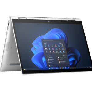 HP Elite x360 830 G11 Intel Core Ultra 7 155U Hybryda (2w1) 33,8 cm (13.3") Ekran dotykowy WUXGA 32 GB LPDDR5x-SDRAM 1 TB SSD Wi-Fi 6E (802.11ax) Windows 11 Pro AI PC Srebrny