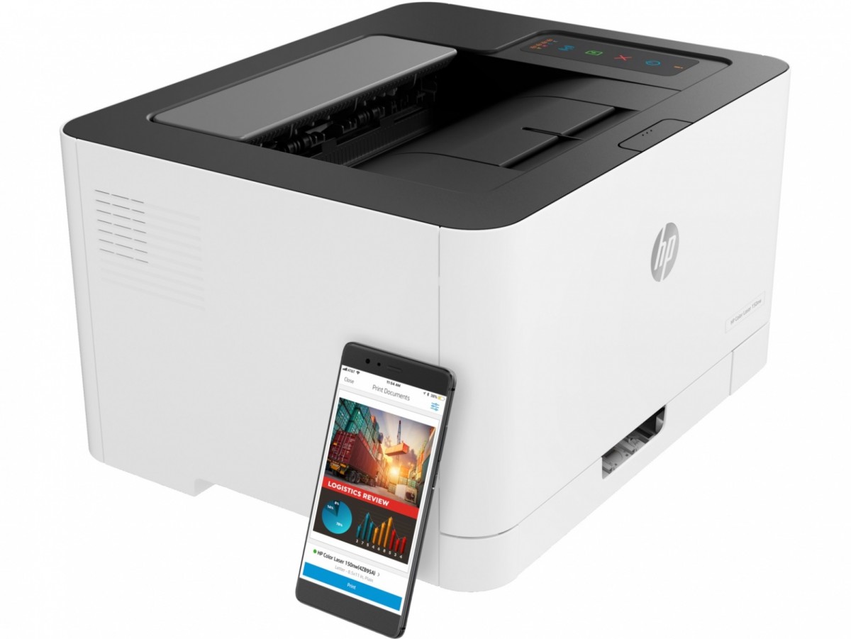 HP Color Laser 150nw LAN USB WiFi Apple AirPrint - obrazek 3