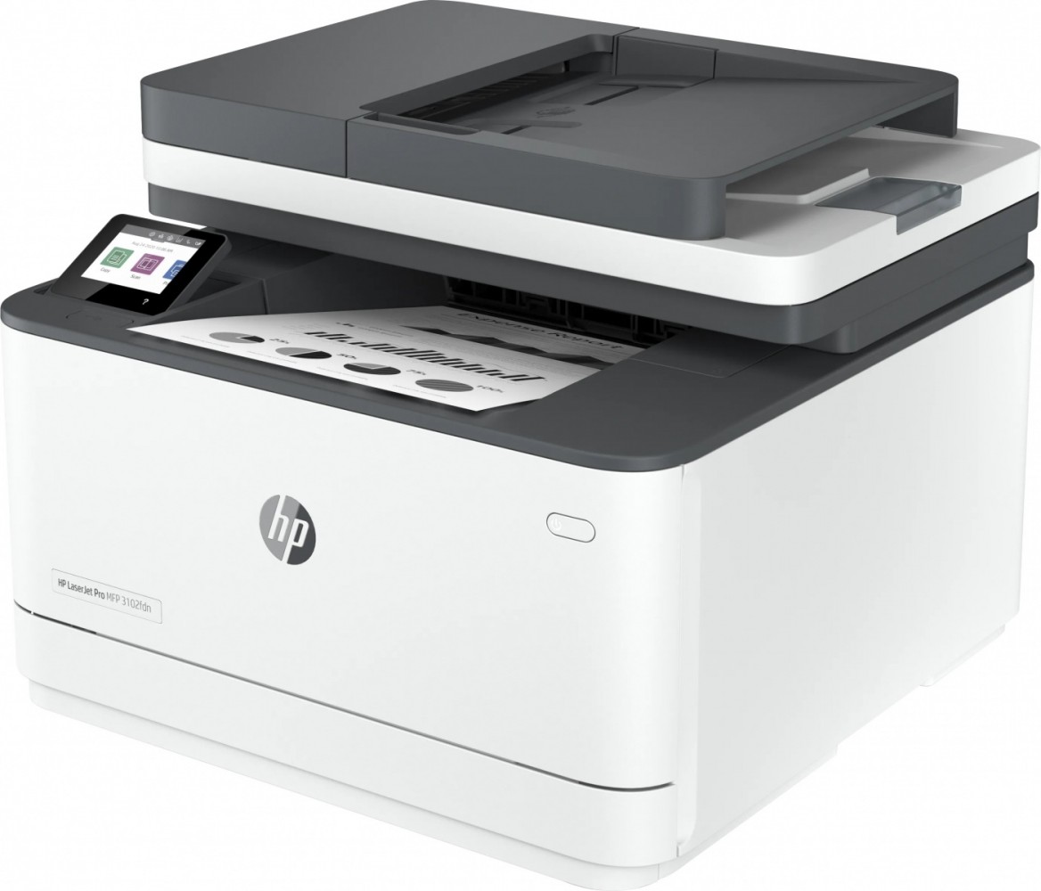 HP LaserJet Pro MFP 3102fdn - Drukarka laserowa mono A4 - obrazek 3
