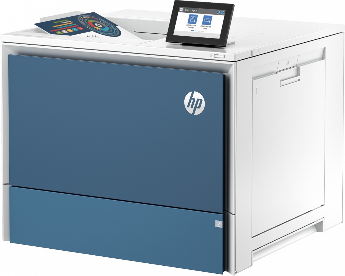 HP Color Laserjet Enterprise 6700Dn Printer, Print, Front Usb Flash Drive Port Optional High-Capacity Trays Touchscreen Terrajet - obrazek 4