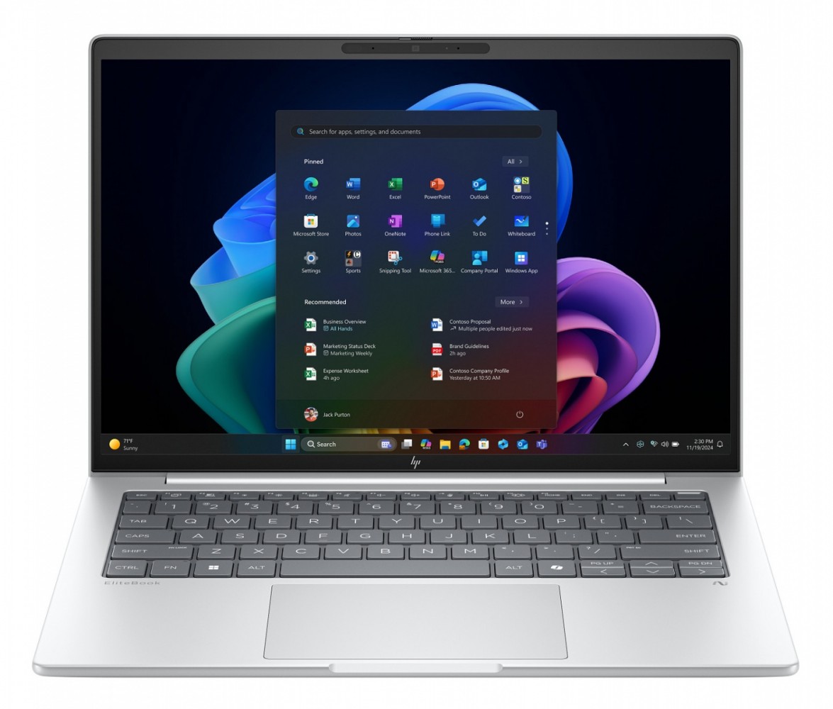 HP EliteBook 8 G1a 14" WUXGA Ryzen 7 Pro 350 - Laptop biznesowy