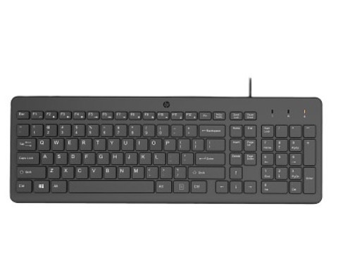 HP Klawiatura bezprzewodowa 150 czarna - kompaktowa łączność