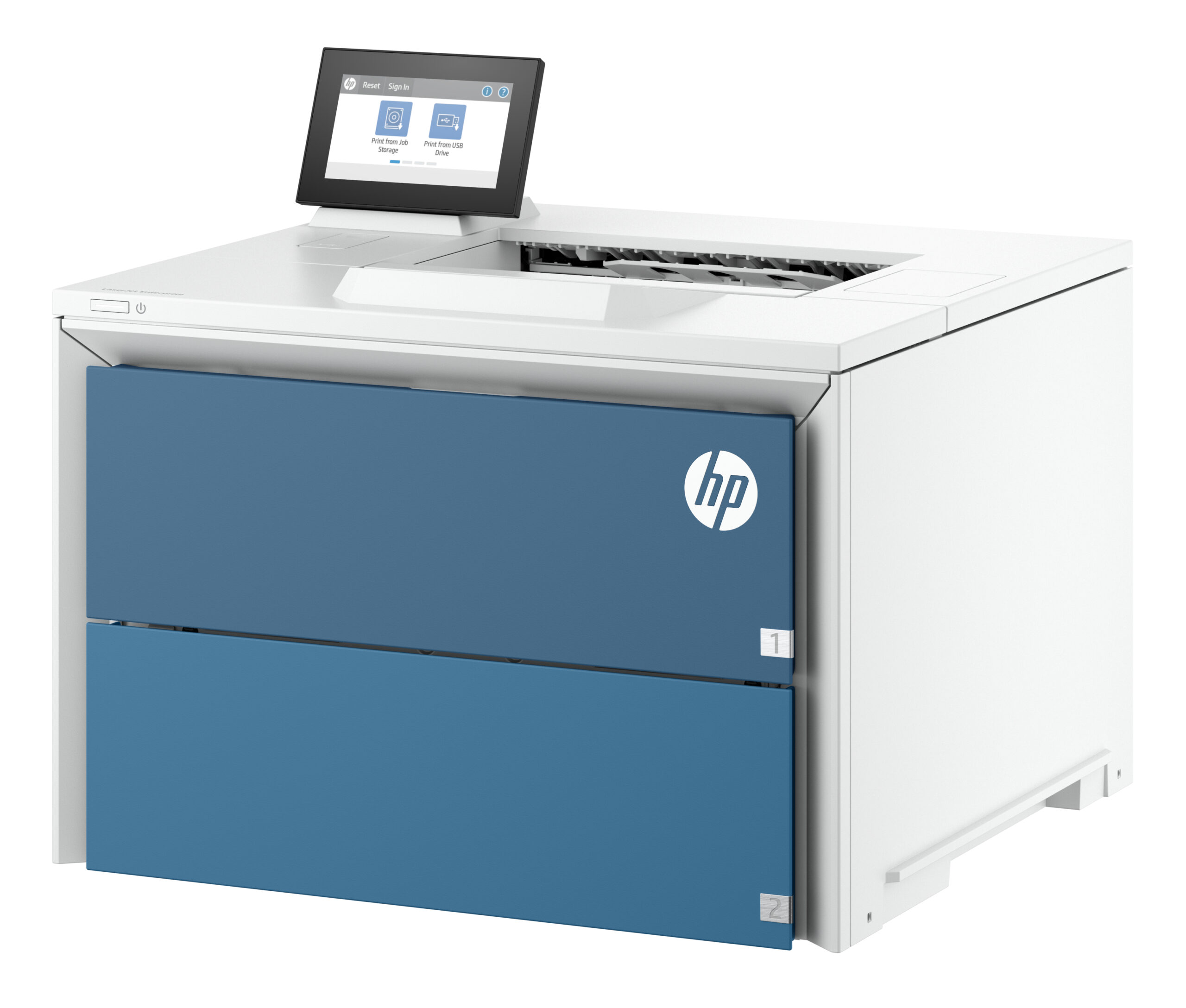 HP LaserJet Enterprise 5502dn - Drukarka monochromatyczna - obrazek 2