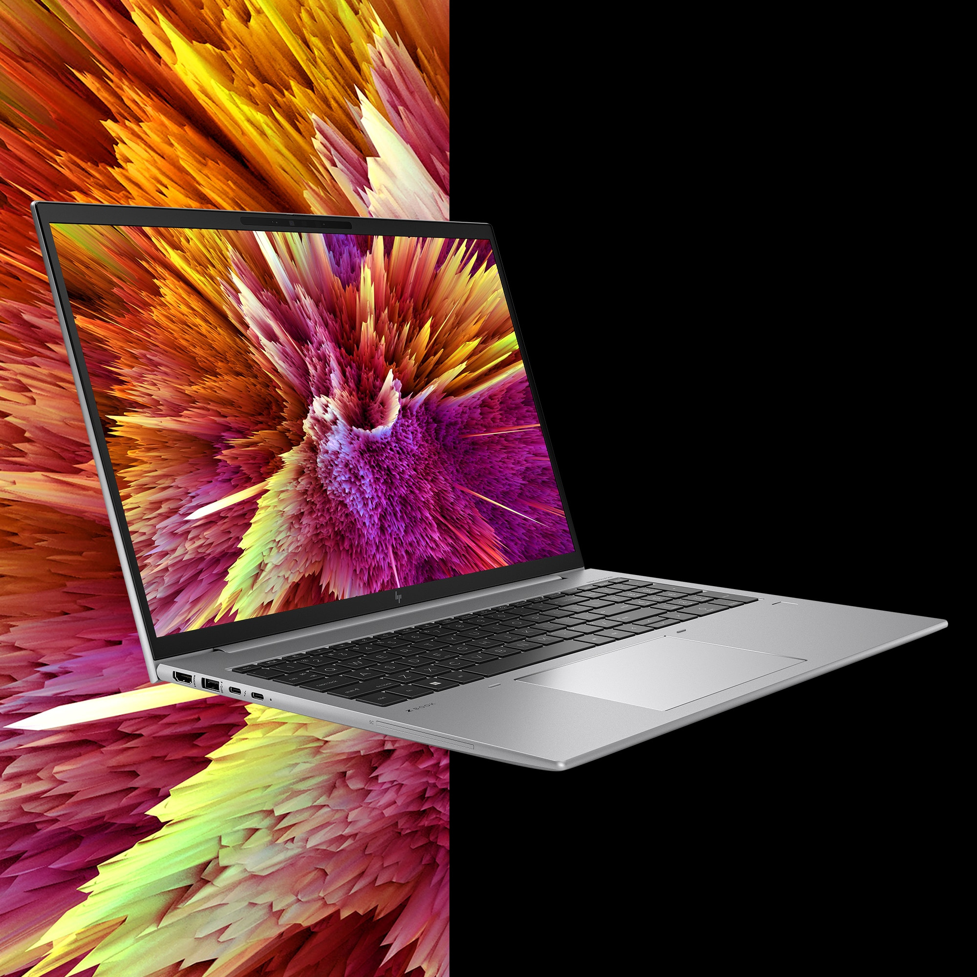 HP ZBook Firefly G10 Intel® Core™ i7 i7-1355U Mobilna stacja robocza 40,6 cm (16") Ekran dotykowy WUXGA 16 GB DDR5-SDRAM 1 TB SSD NVIDIA RTX A500 Wi-Fi 6E (802.11ax) Windows 11 Pro Srebrny - obrazek 3
