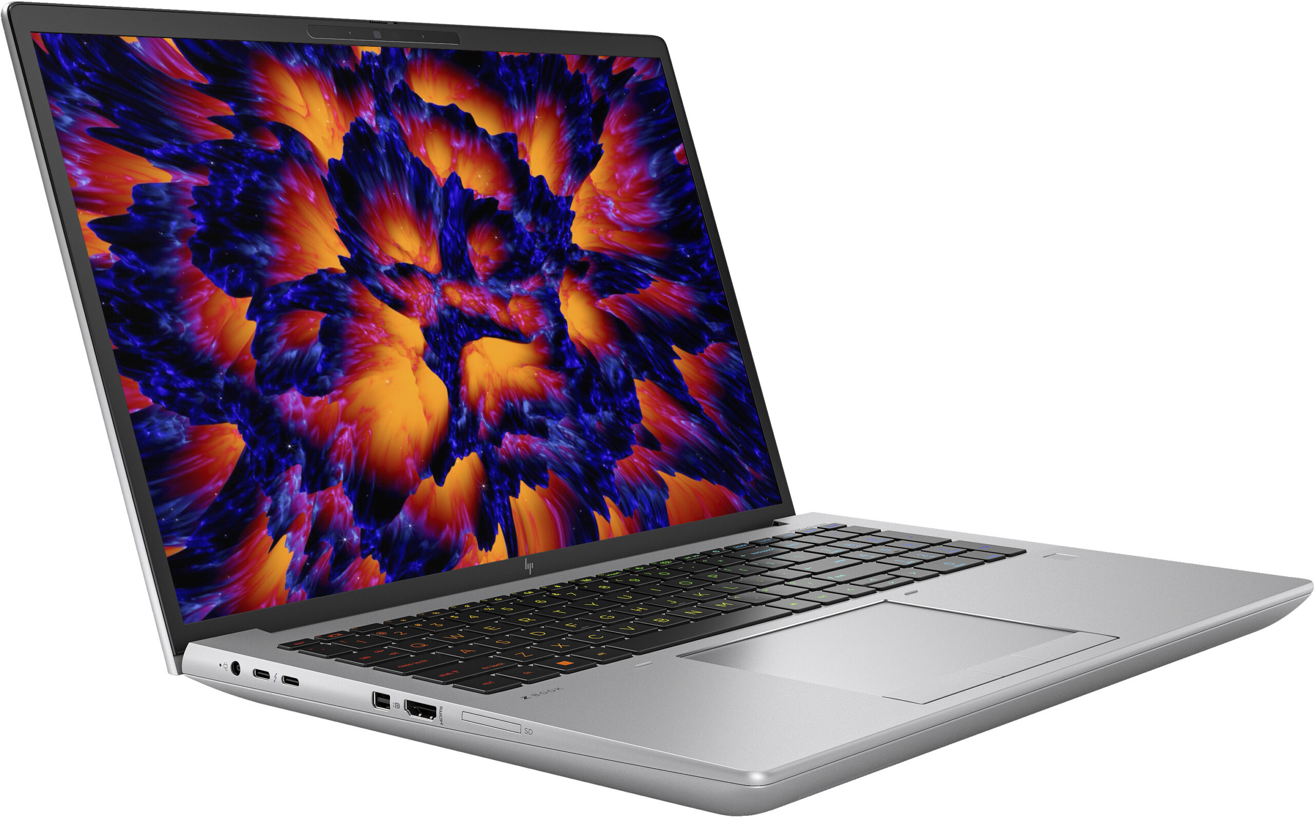 HP ZBook Fury 16 G9 Intel® Core™ i9 i9-12900HX Mobilna stacja robocza 40,6 cm (16") WUXGA 32 GB DDR5-SDRAM 1 TB SSD NVIDIA RTX A4500 Wi-Fi 6E (802.11ax) Windows 11 Pro Szary - obrazek 3