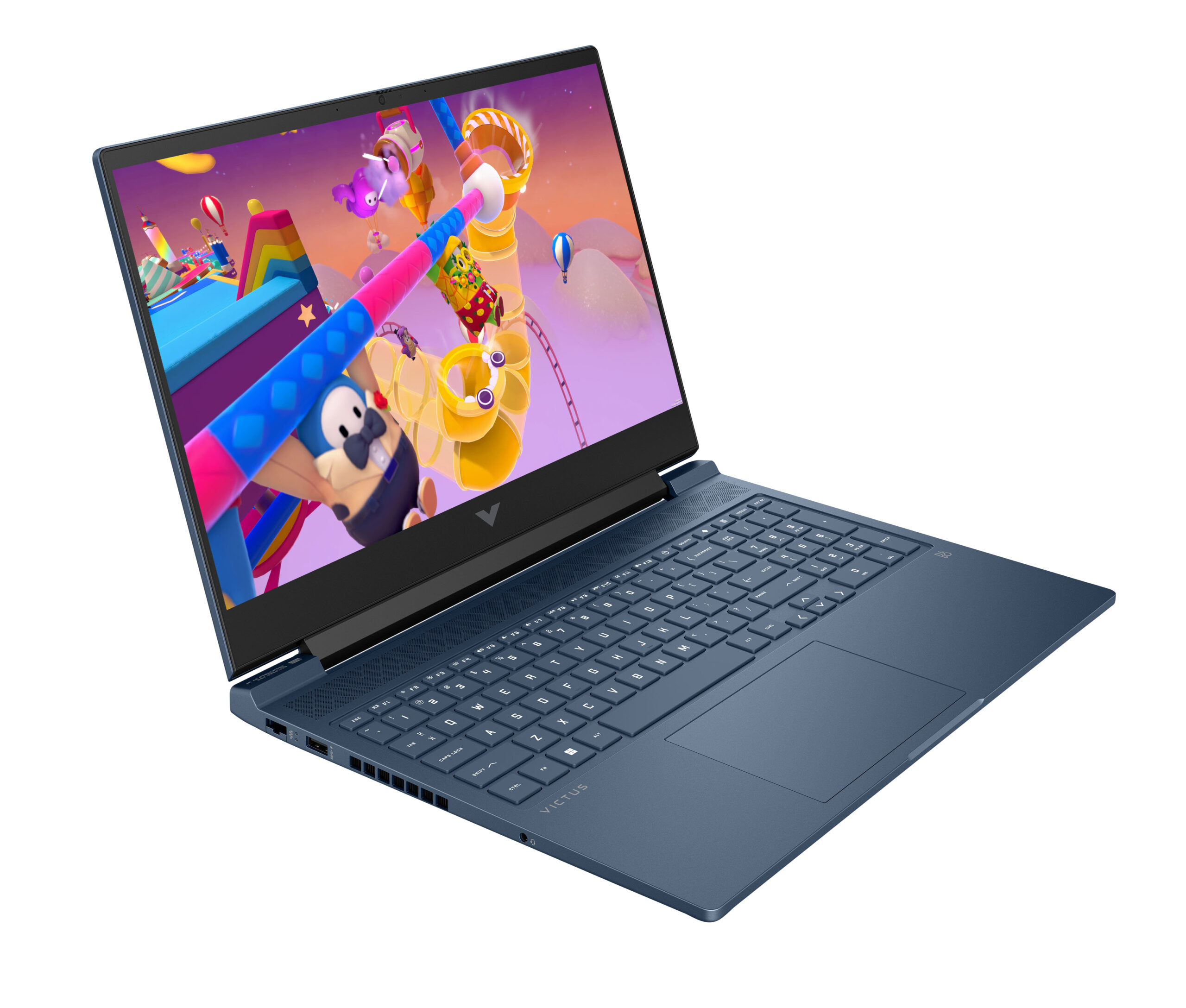 HP Victus Gaming Victus 16-s0001nw AMD Ryzen™ 5 7640HS Laptop 40,9 cm (16.1") Full HD 16 GB DDR5-SDRAM 512 GB SSD NVIDIA GeForce RTX 4050 Wi-Fi 6 (802.11ax) Windows 11 Home Niebieski - obrazek 2