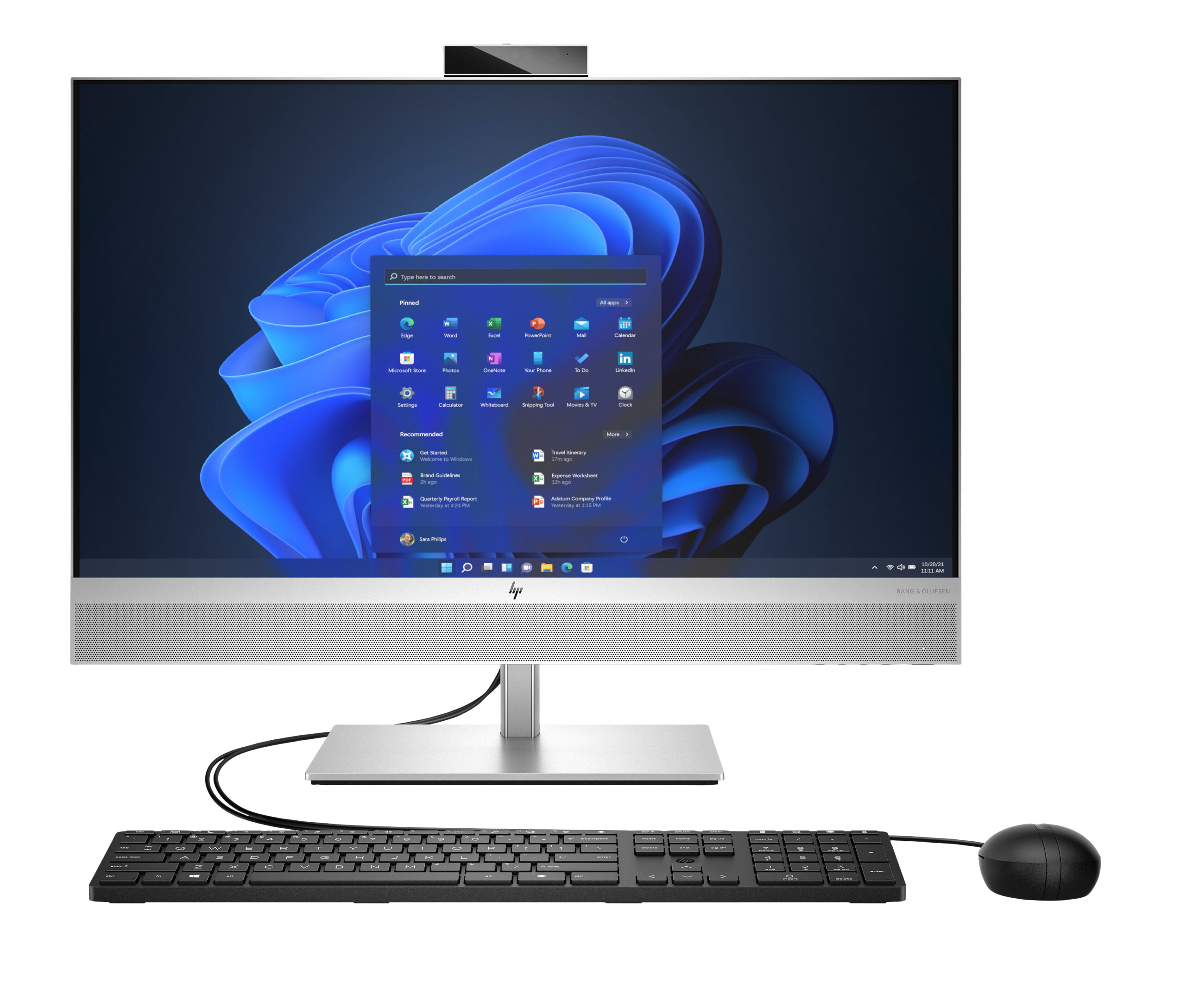 HP EliteOne 870 G9 Intel® Core™ i5 i5-13500 68,6 cm (27") 2560 x 1440 px Ekran dotykowy All-in-One PC 16 GB DDR5-SDRAM 512 GB SSD Windows 11 Pro Wi-Fi 6E (802.11ax) Srebrny